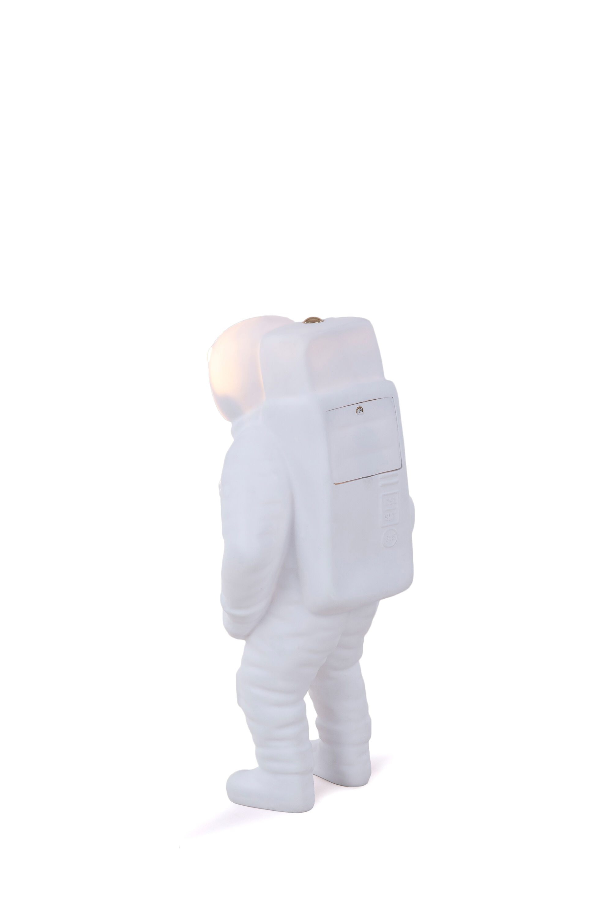 Diesel - 10939COSMIC FLASHING, Unisex's Resin rechargeable led table lamp "Cosmic-flashing starman" in ホワイト - 4
