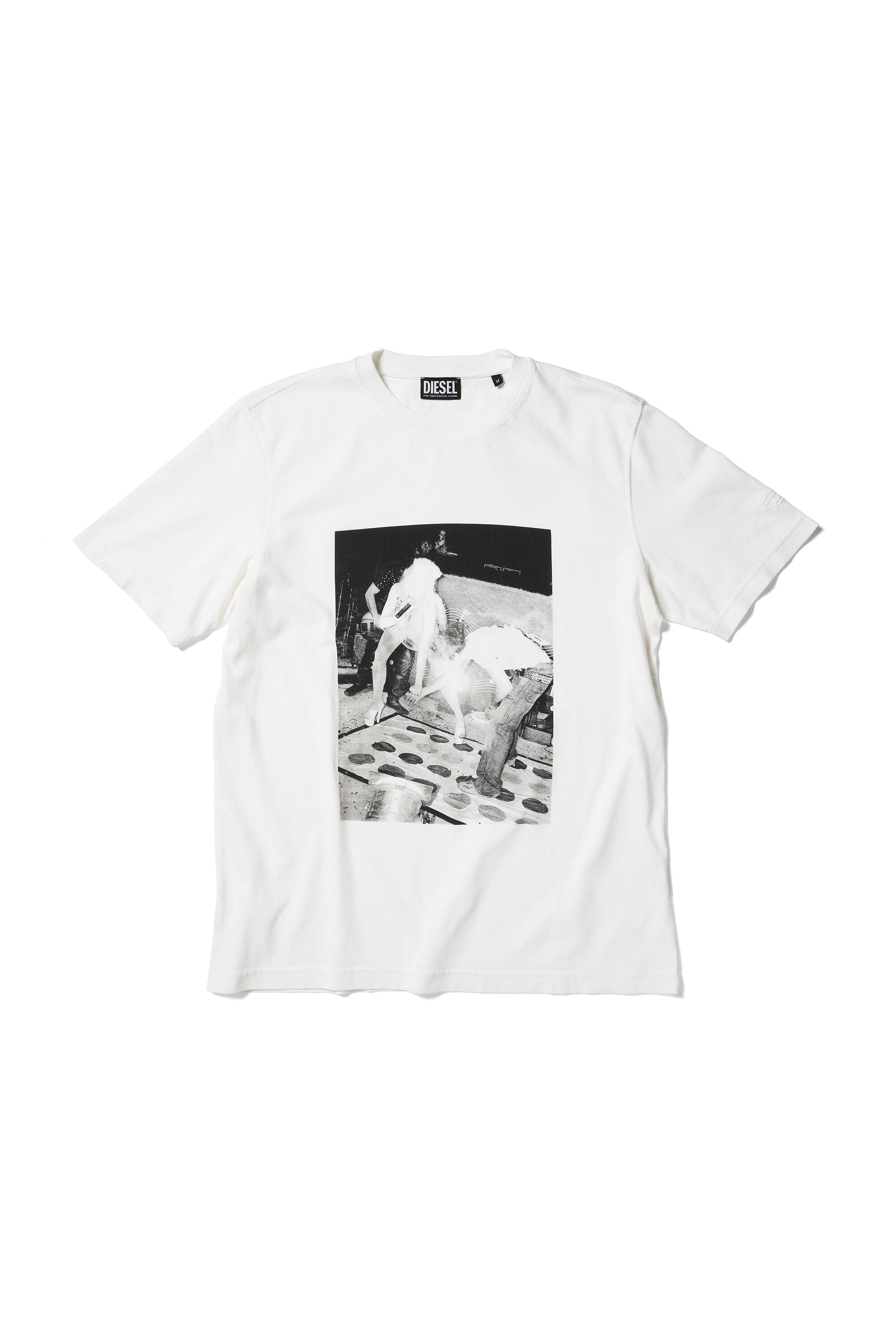 Diesel - T-SHIRT, Male's T-SHIRT in ホワイト - 1