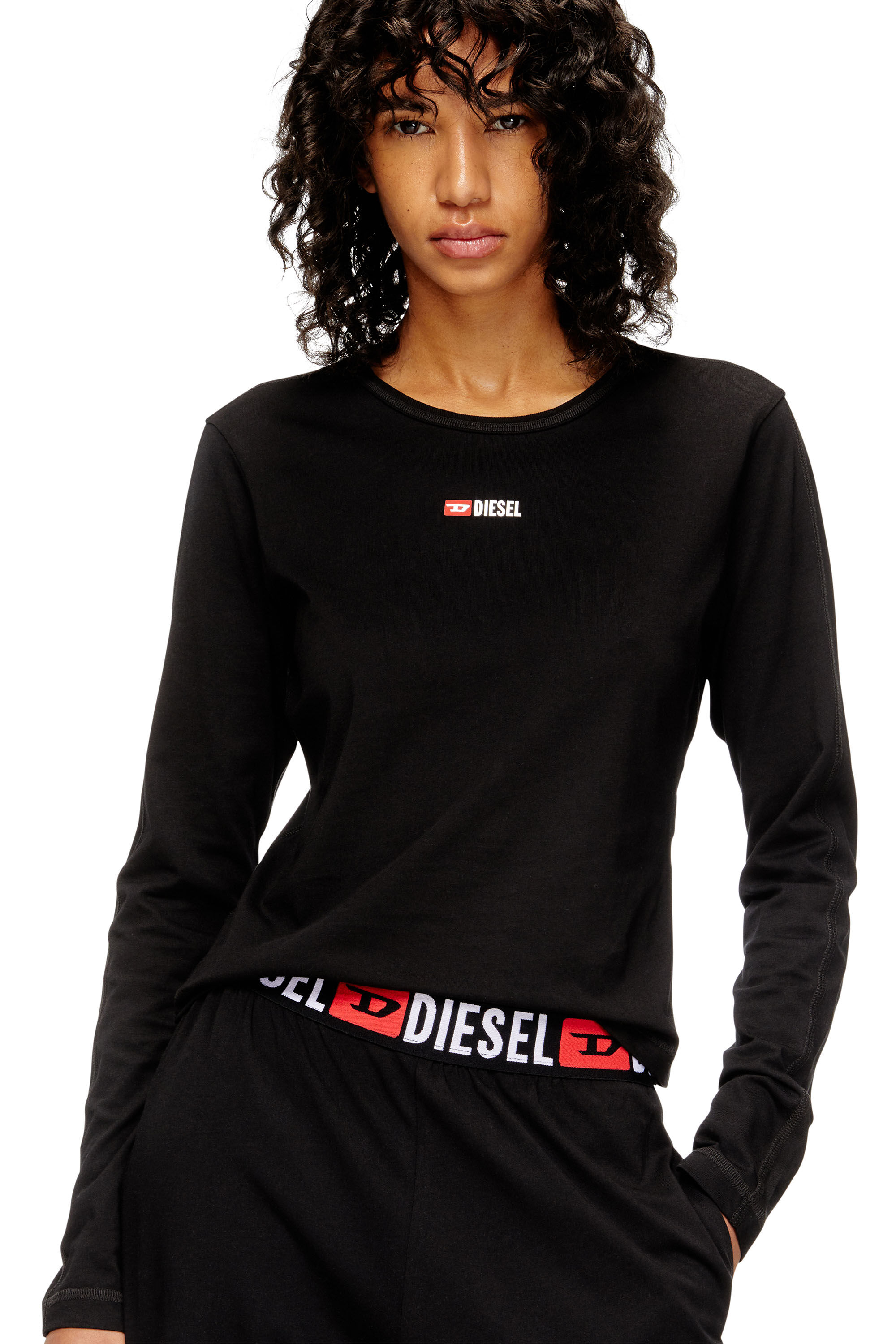 SET-GILDA-D-CORE パジャマ｜ブラック｜ウィメンズ｜DIESEL