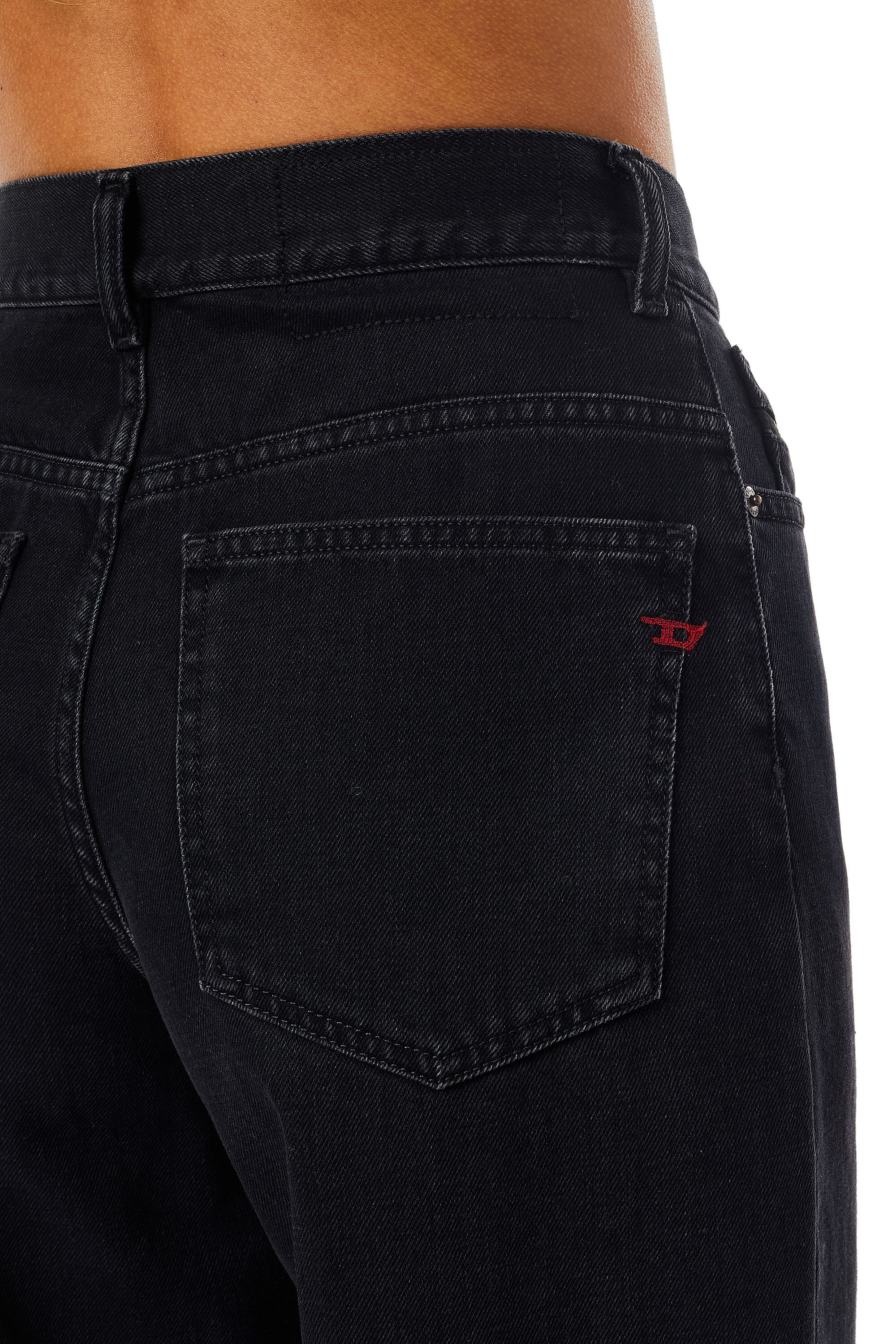 Diesel - Bootcut and Flare Jeans 2000 Widee Z09RL, Female's ブーツカットフレア Jeans - 2000 Widee in ブラック/ダークグレー - 6