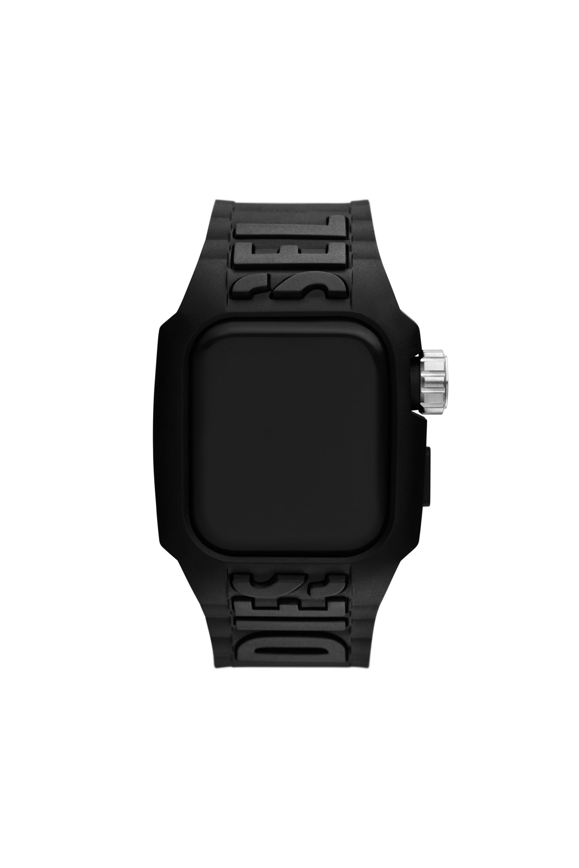 Diesel - DSS020, Unisex's Black TPU Unibody Band for Apple Watch® in ブラック - 1