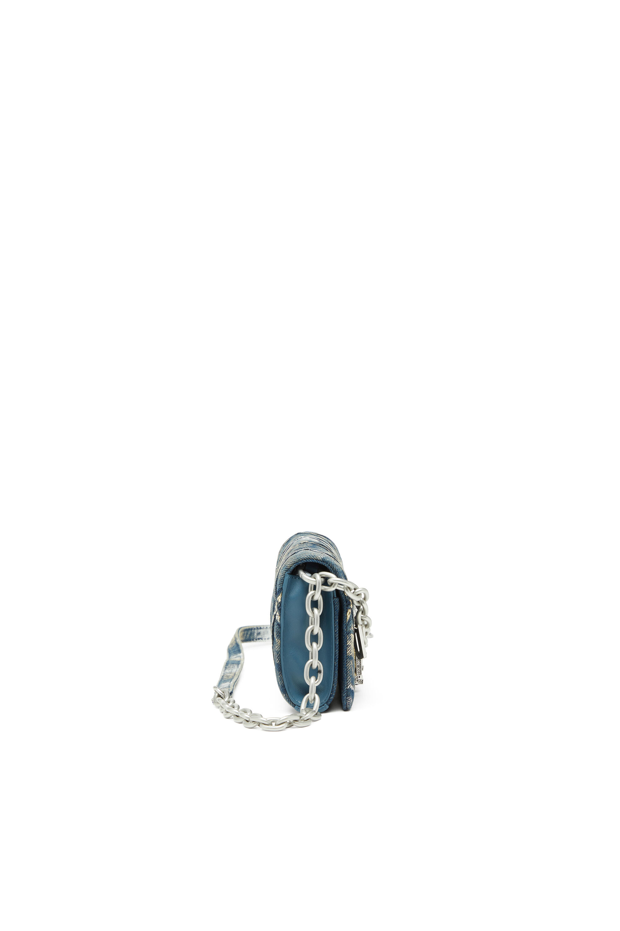 Diesel - WALLET ON CHAIN, Female's ウォレットバッグ in ブルー - 3