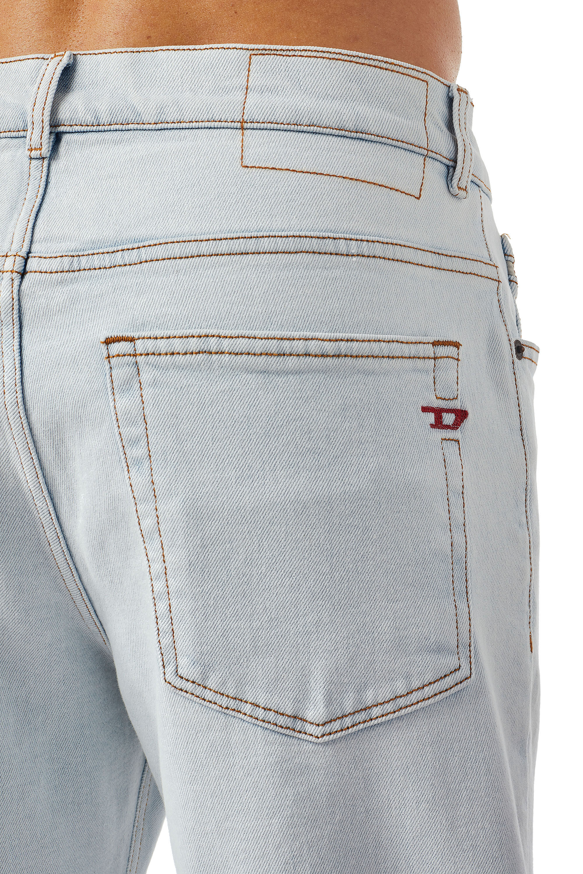 Diesel - 2005 D-FINING 09C06 Tapered Jeans, ライトブルー - Image 4