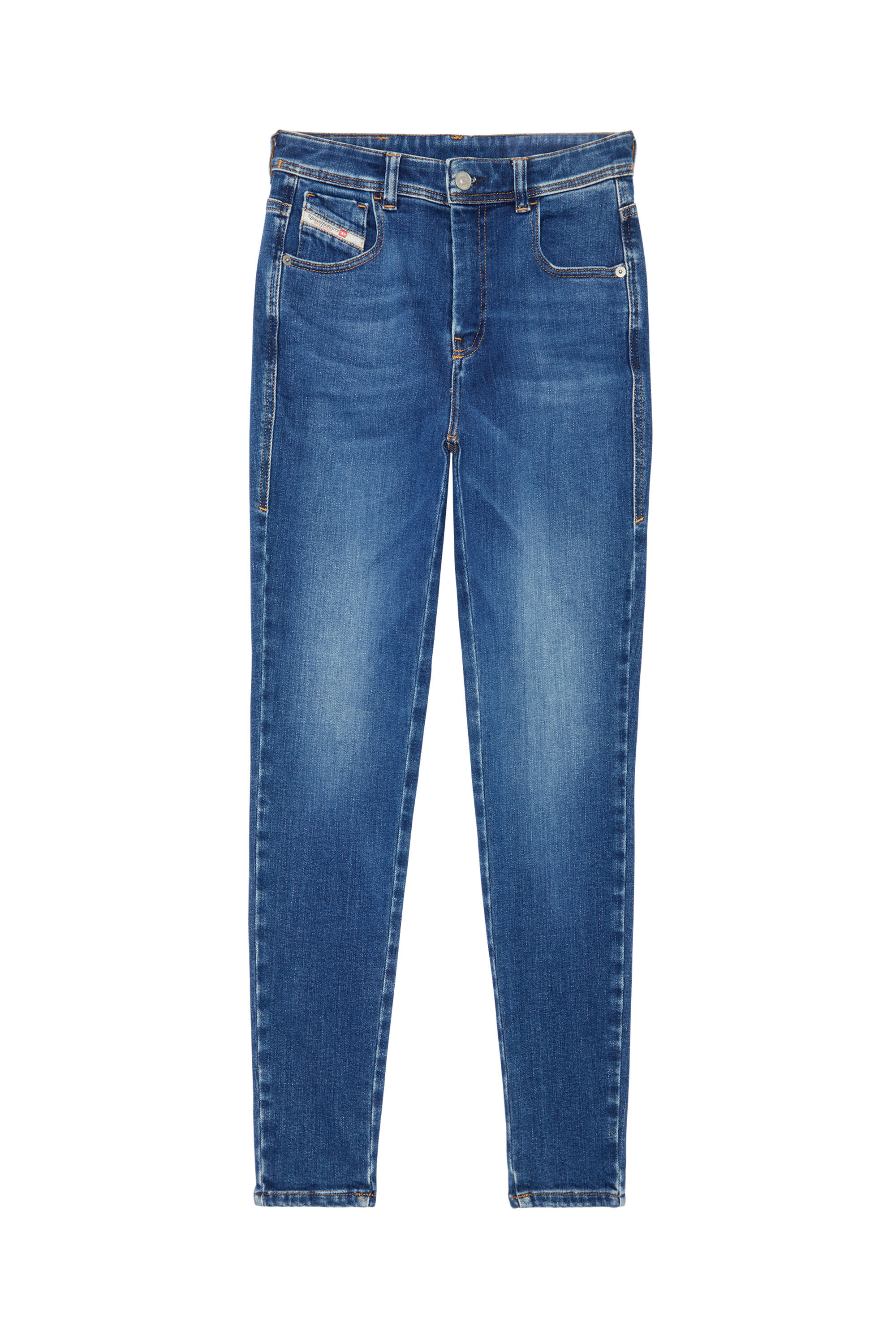 Diesel - Super skinny Jeans 1984 Slandy-High 09C21, ミディアムブルー - Image 2