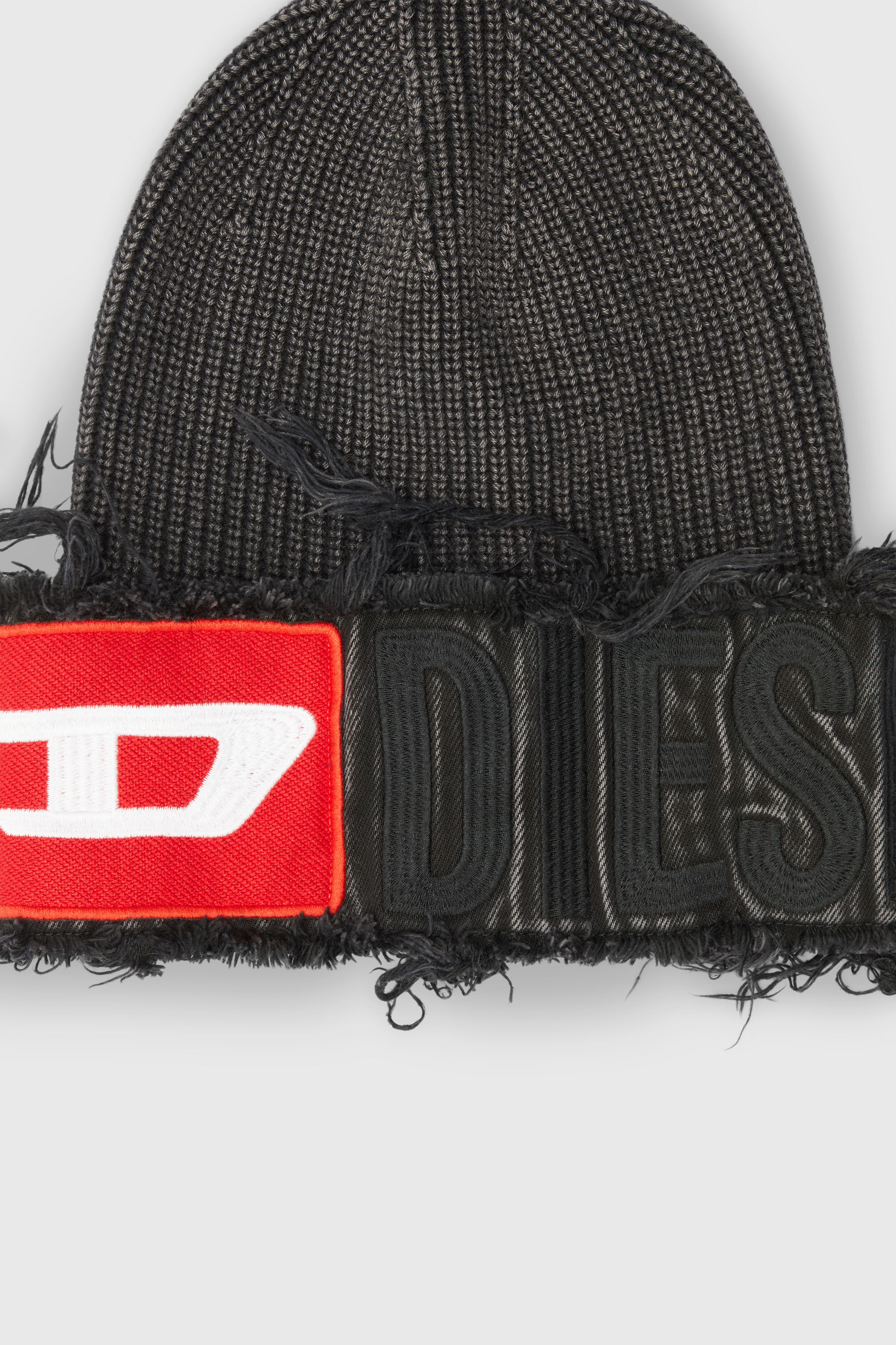 Diesel - K-FROK, Unisex's ニットキャップ in ブラック - 3