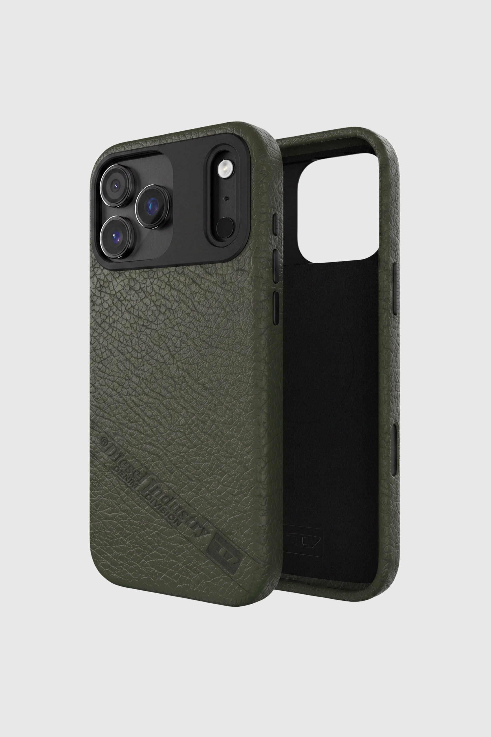 Diesel - 60648 MOULDED CASE, Unisex's Flag D case with MagSafe for iPhone 17 Pro Max in ダークグリーン - 1