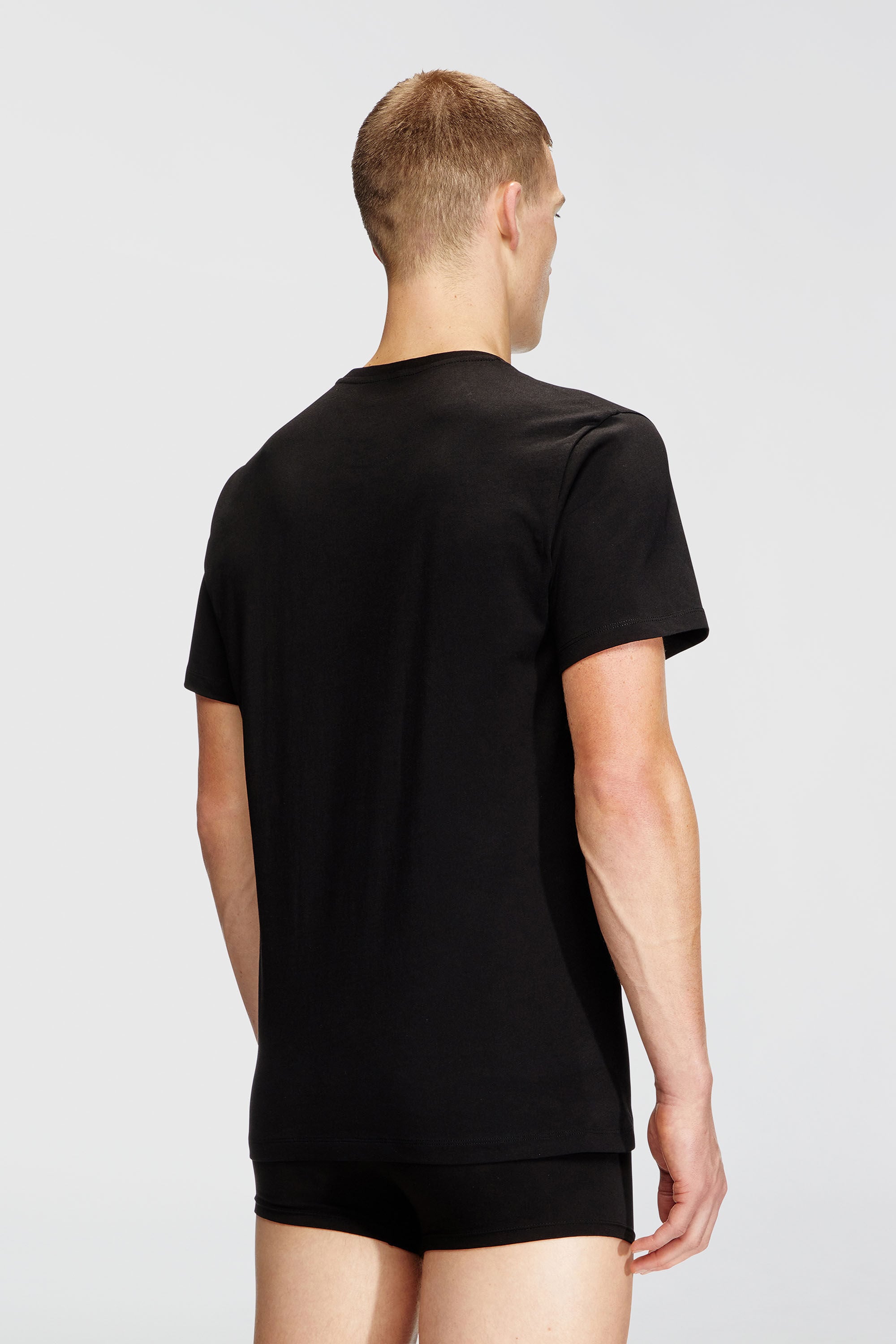 Diesel - RANDAL-D-BOX-3PACK, Male's Tシャツ3枚パック in ブラック - 4