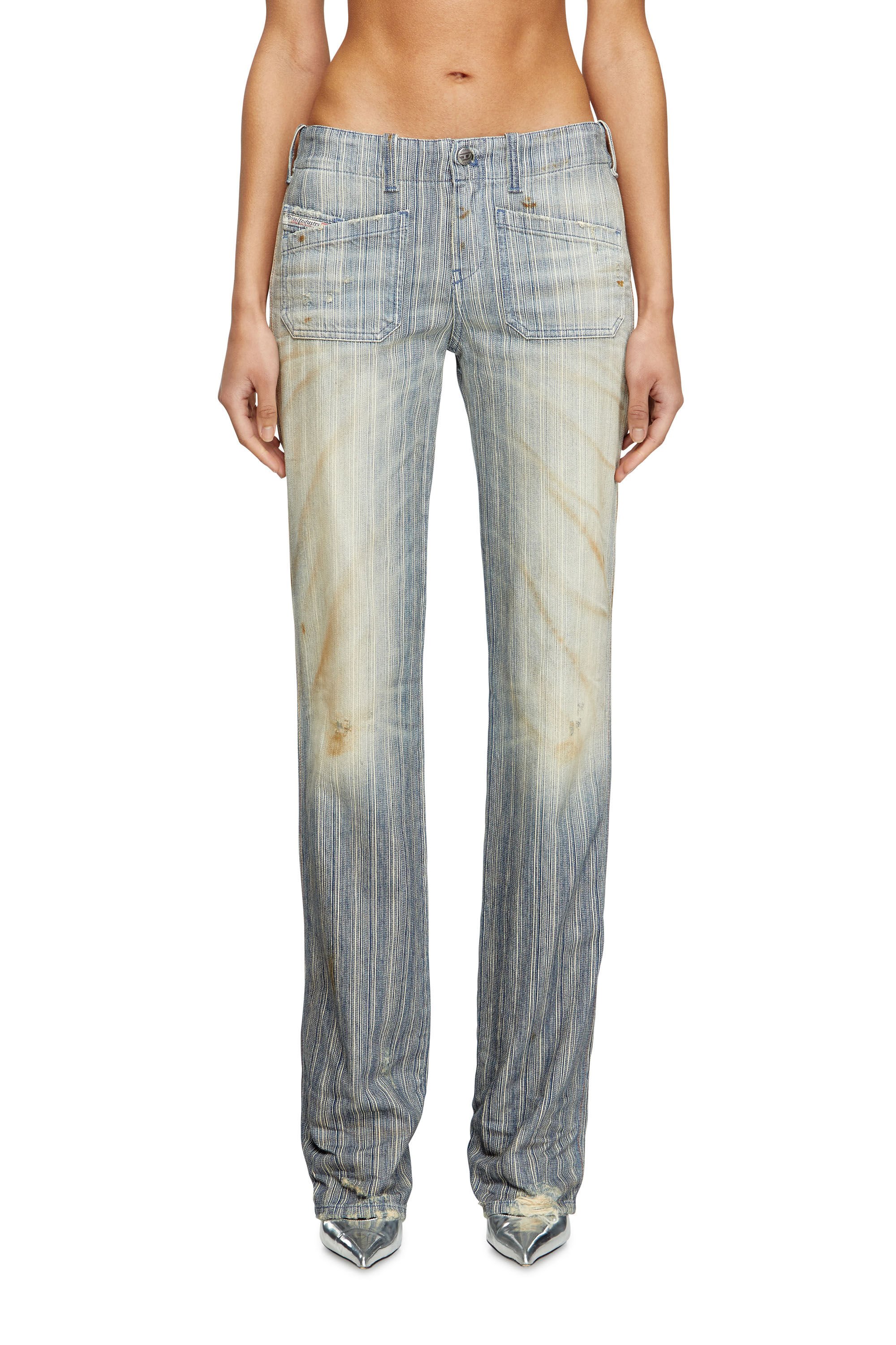 Diesel - Female's Bootcut Jeans D-Keate 09L55, ミディアムブルー - 3