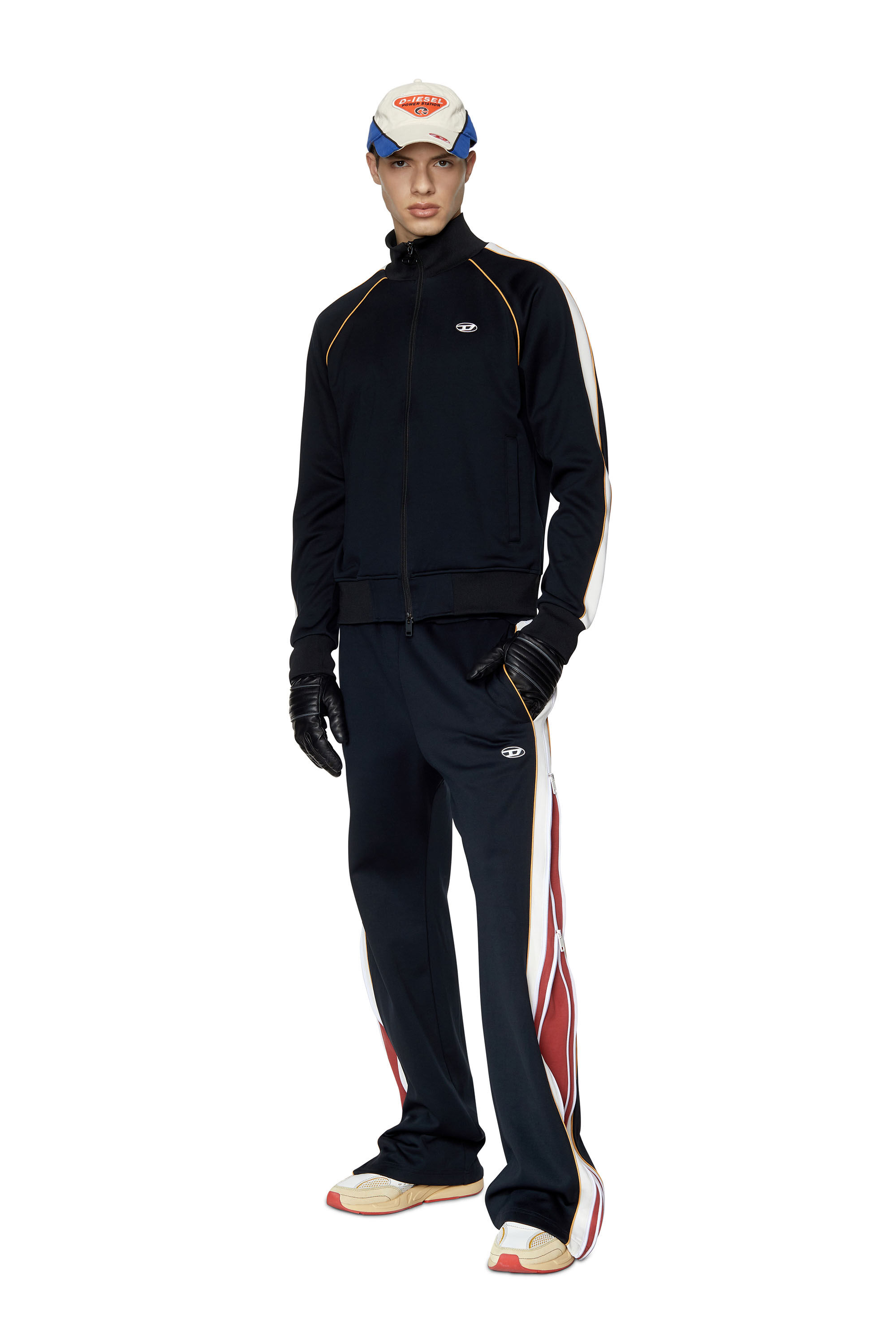 Diesel - P-ZAMPOCK, Male's スウェット パンツ in ブラック - 5