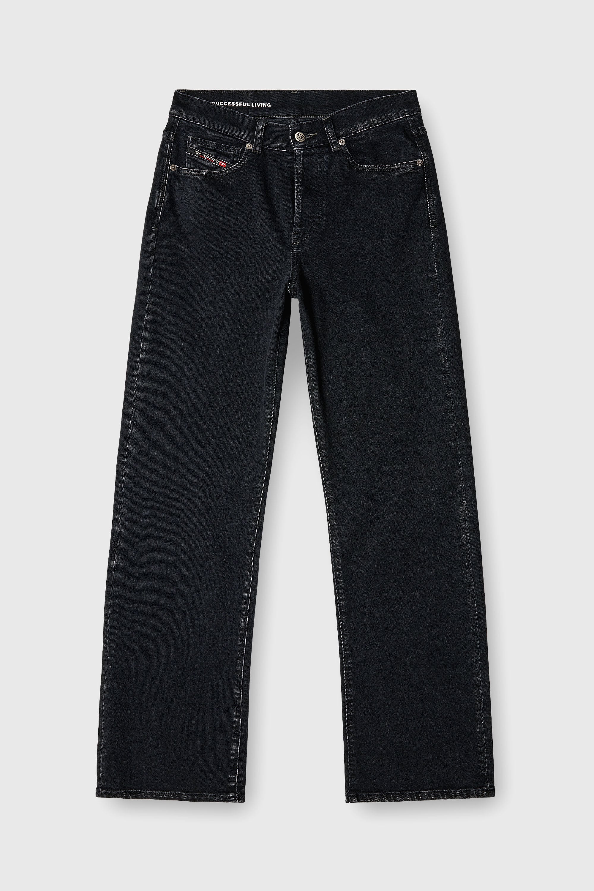 Diesel - Female's Regular Jeans 1971 D-Sent 09N89, ブラック/ダークグレー - 6