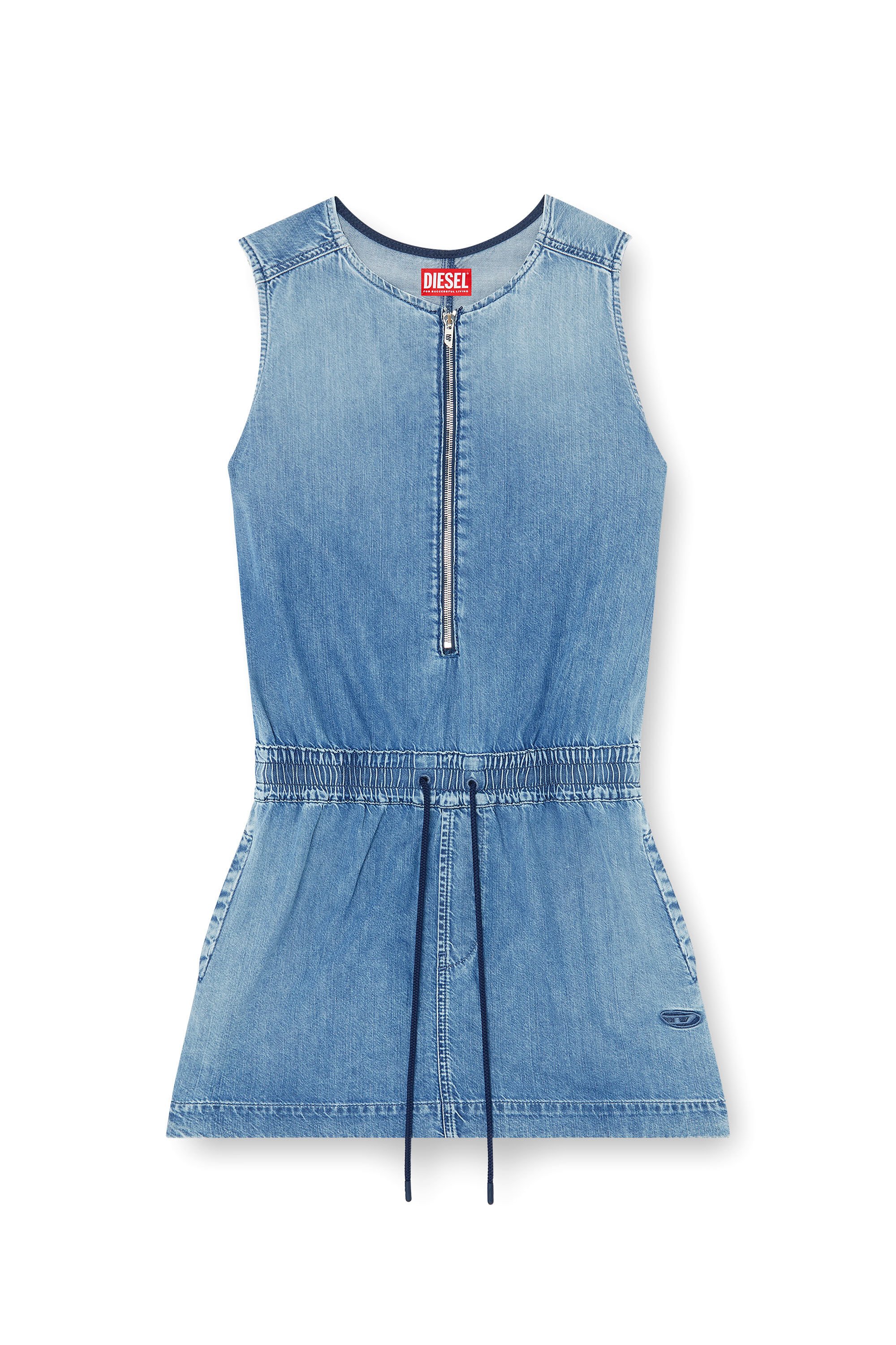 Diesel - DE-SLAM-S, Female's デニムドレス in null - 2