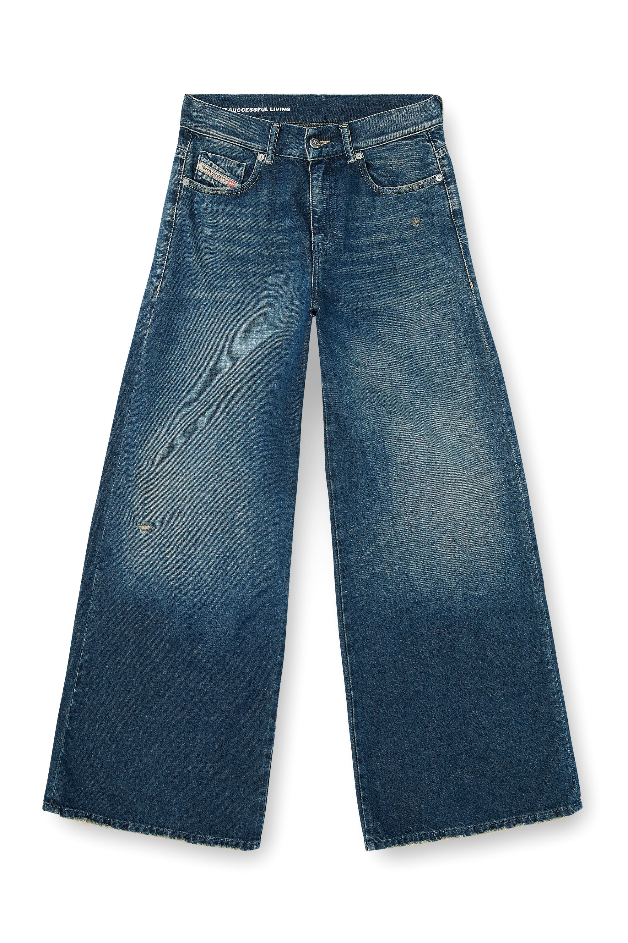 Diesel - Female's Flare Jeans 1978 D-Akemi 09N70, ダークブルー - 6
