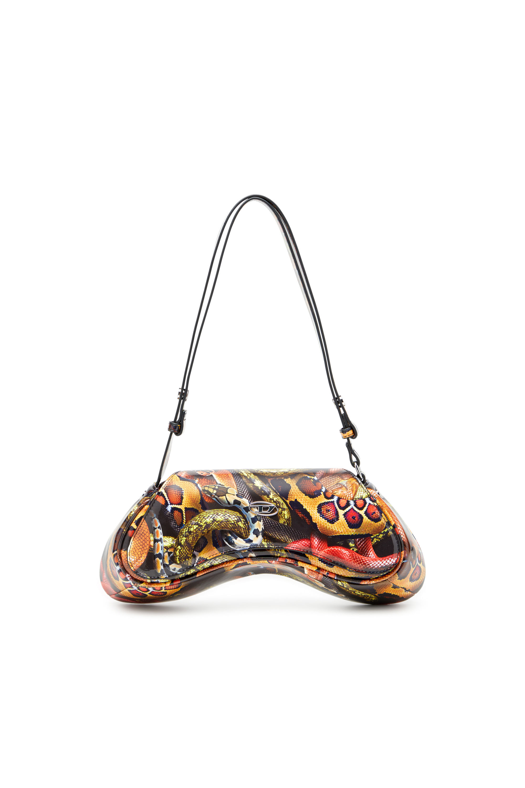 CNY PLAY CROSSBODY Shoulder bag with snake print｜マルチ
