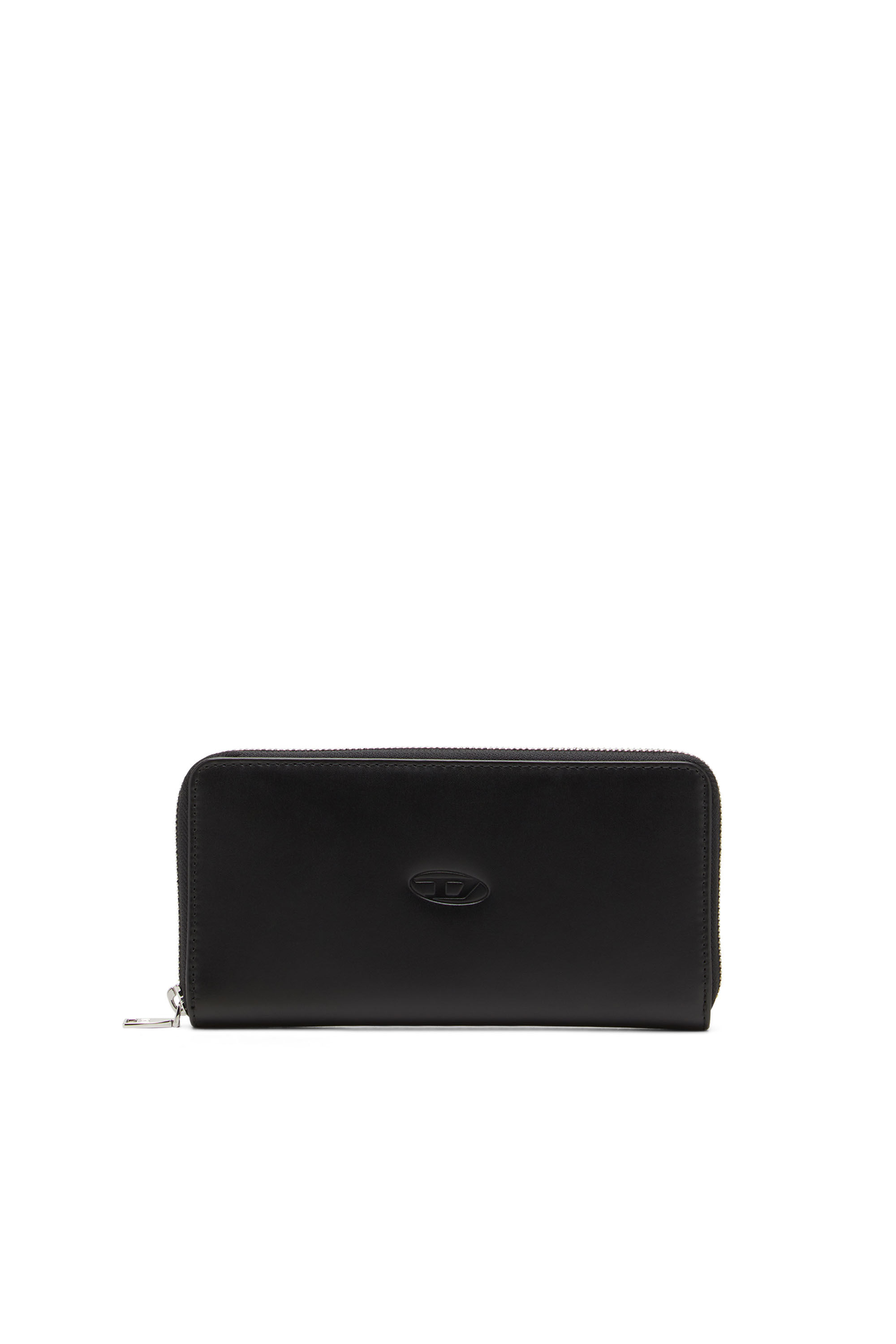 Diesel - GARNET, Male's 長財布 in ブラック/グリーン - 1