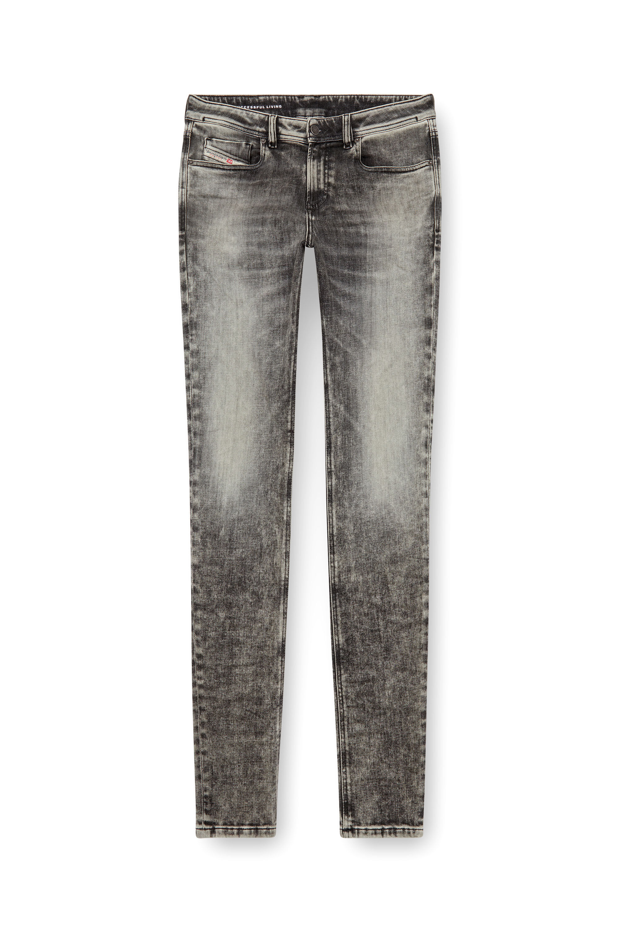 Diesel - Male's Skinny Jeans 1979 Sleenker 09J28, グレー - 2