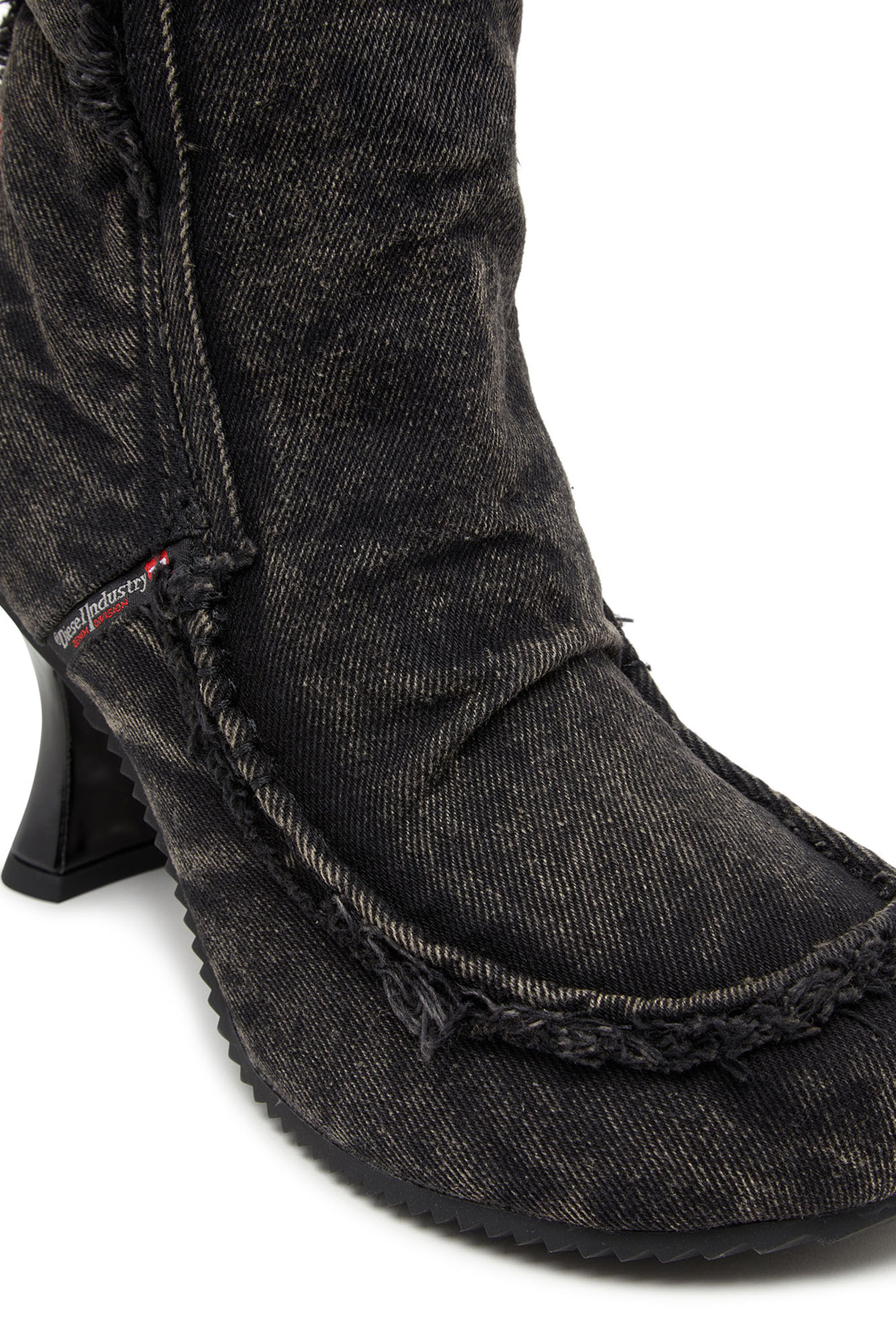 Diesel - D-WOODSTOCK HEEL AB, Female's アンクルブーツ in ブラック - 7