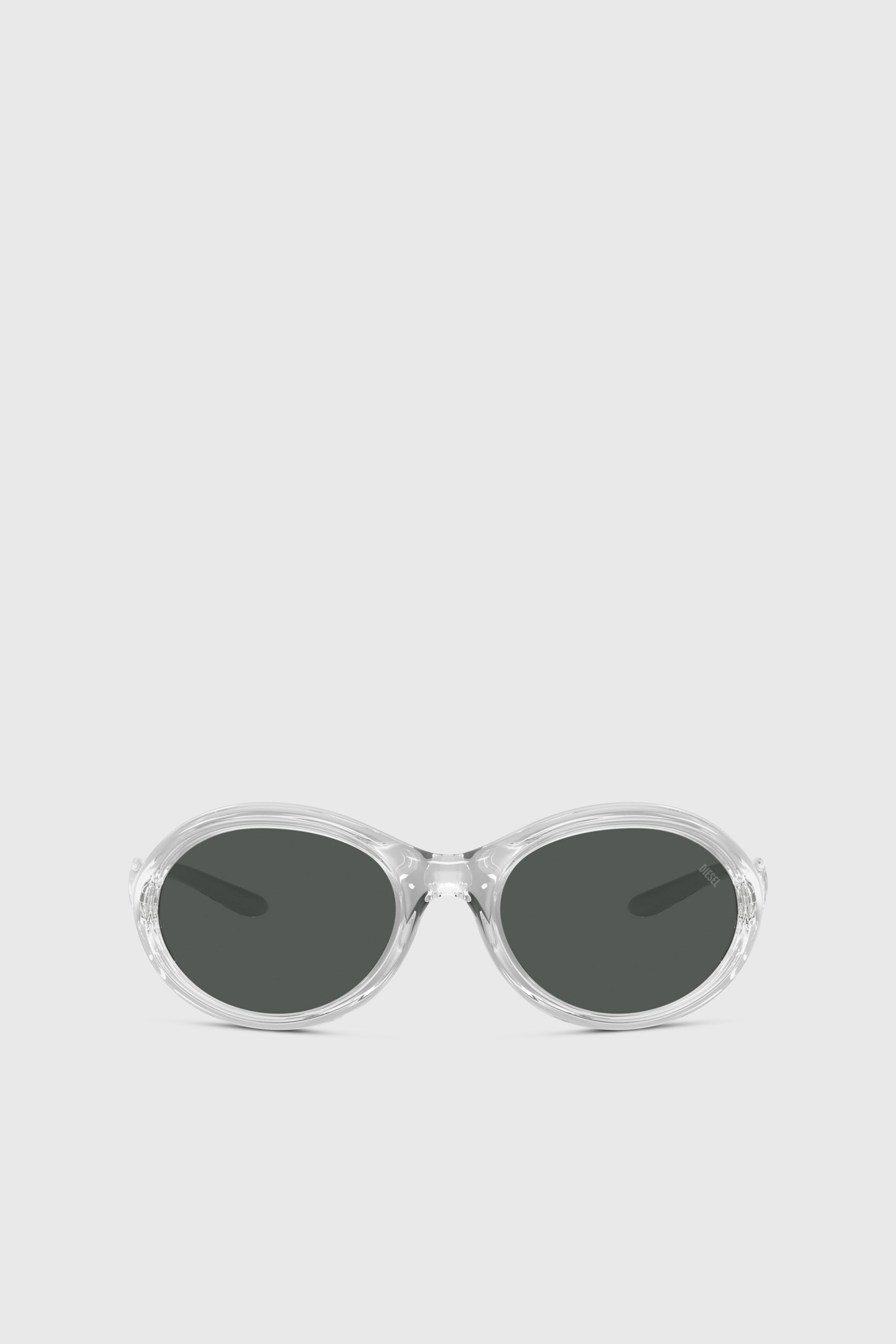 Diesel - 0DL3009U, Unisex's Oval sunglasses in グレー - 1