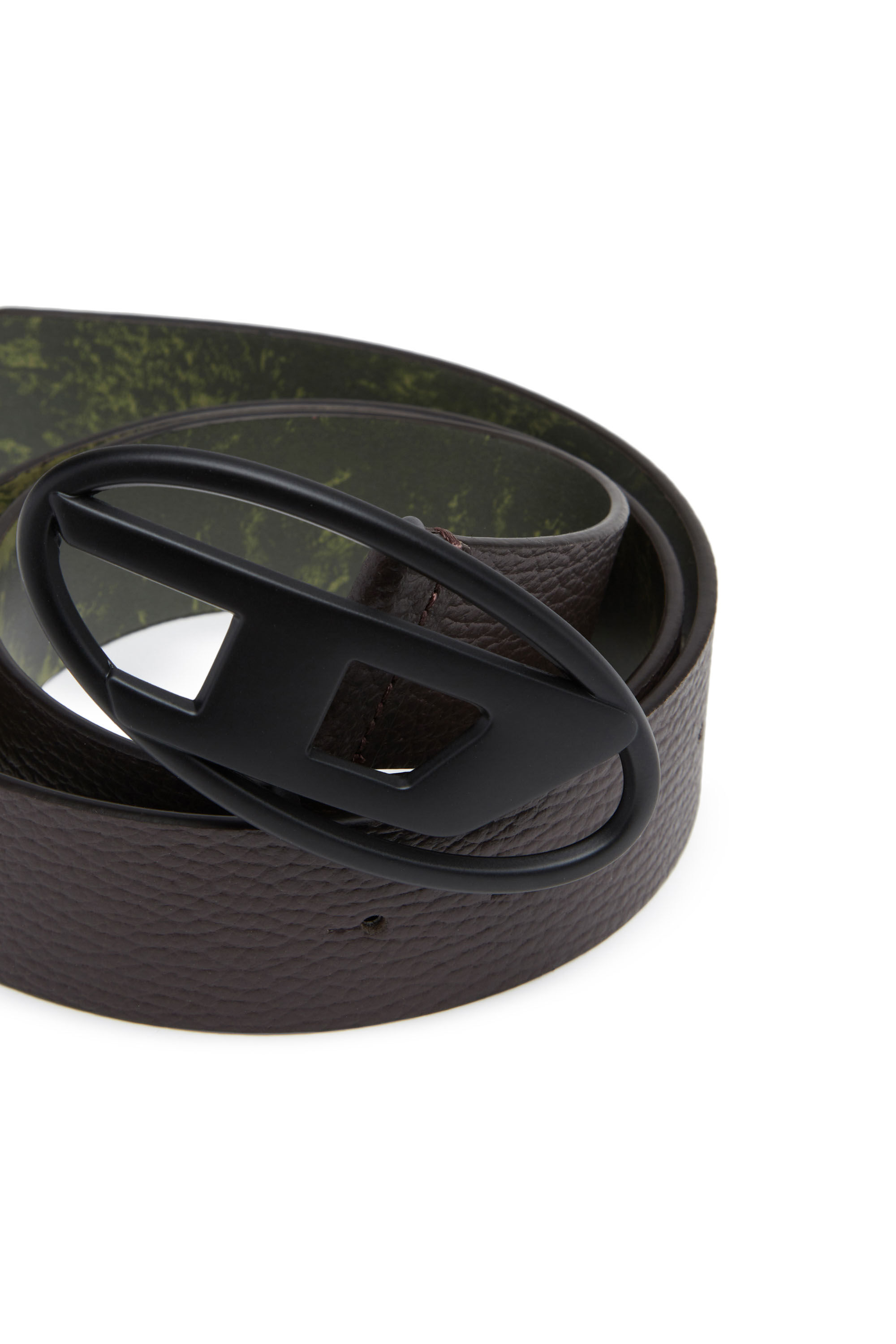 B-1DR REV カウレザープリントリバーシブルベルト｜ブラック｜メンズ  