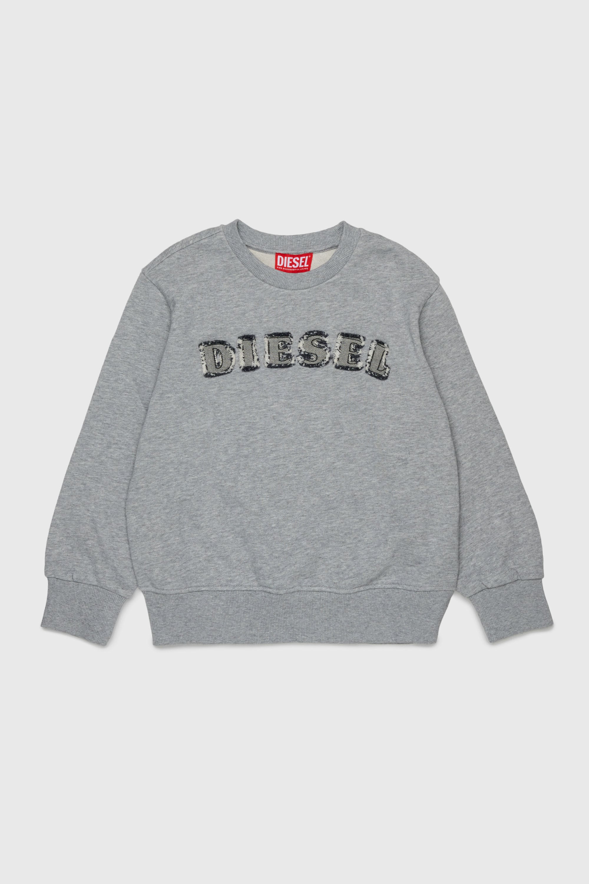 Diesel - SJEANS OVER, Male's スウェット in グレー - 1