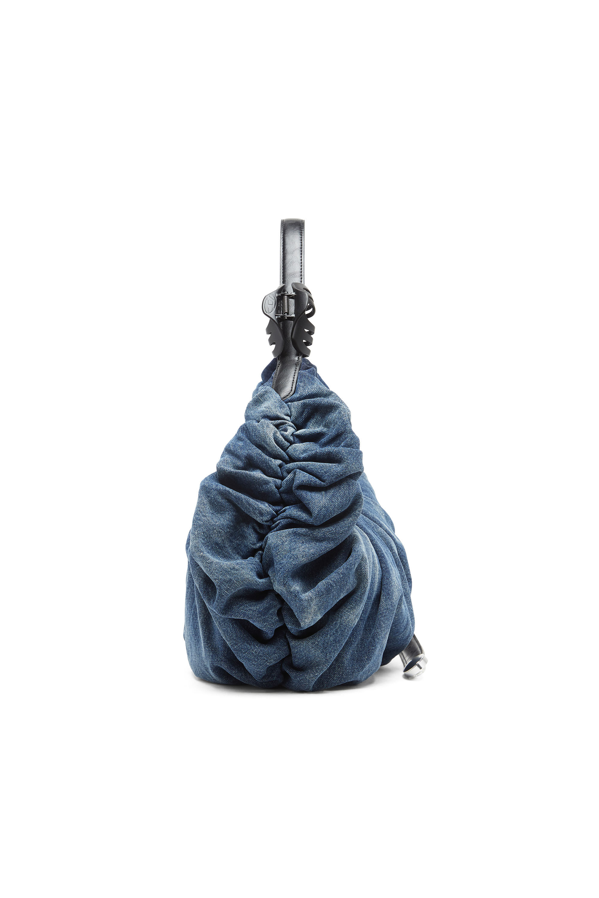 GRAB-D HOBO L ホーボーバッグ L｜ブルー｜ウィメンズ｜DIESEL