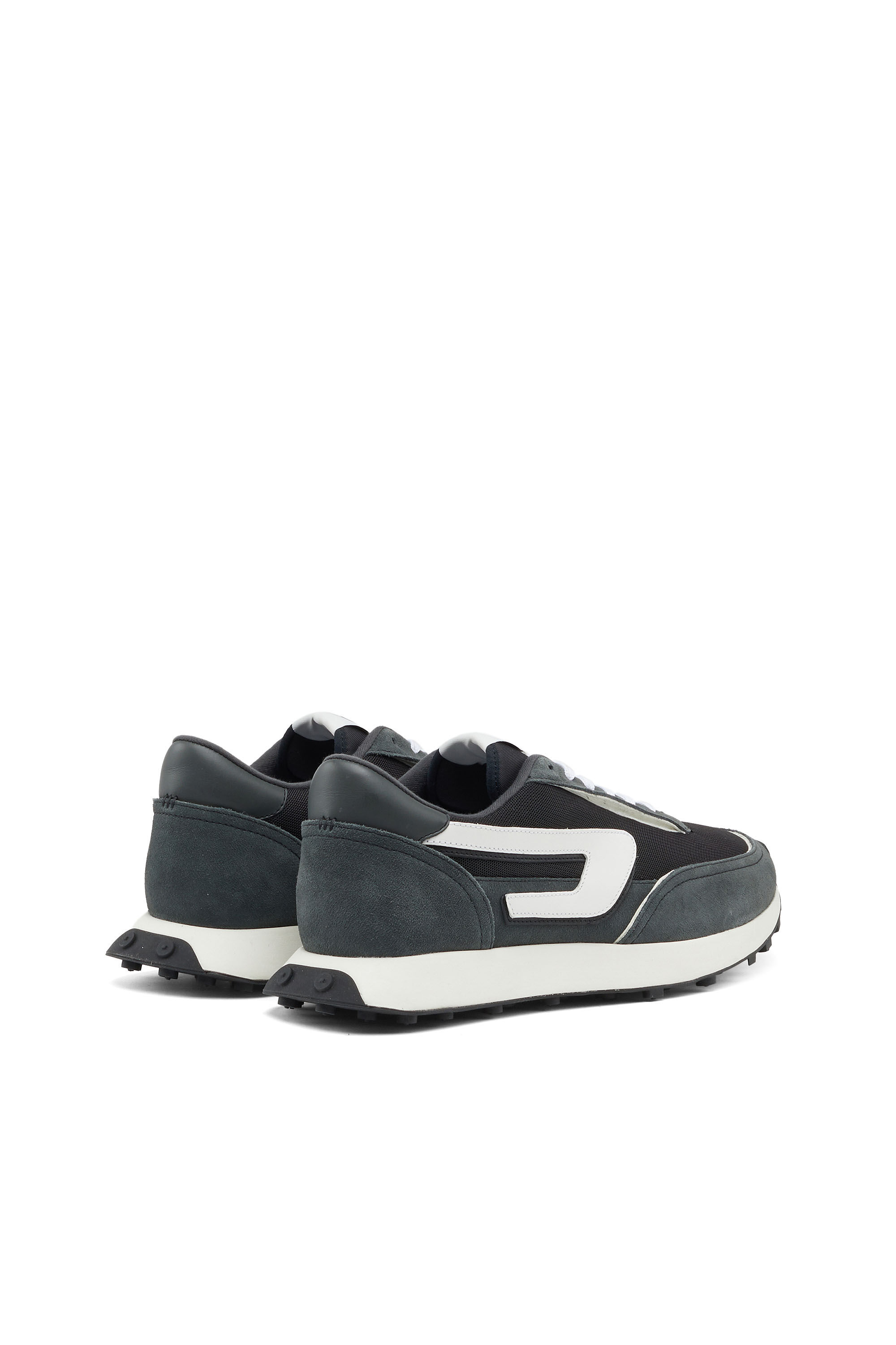 Diesel - S-RACER LC, Male's スニーカー メッシュ＆スエード - S-Racer Lc in ダークブルー - 4