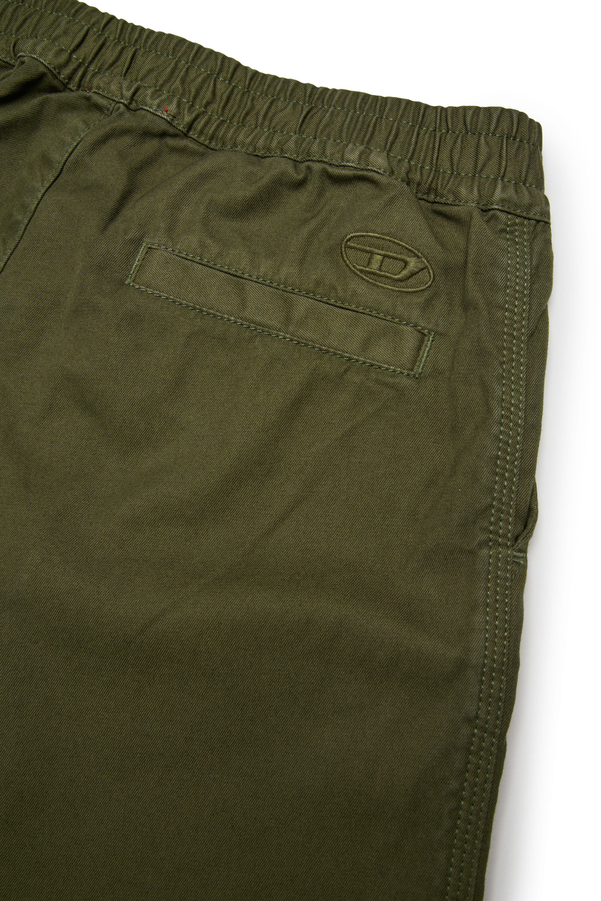 Diesel - PDANZEL, Unisex's Cotton cargo pants with multiple pockets in グリーン - 4