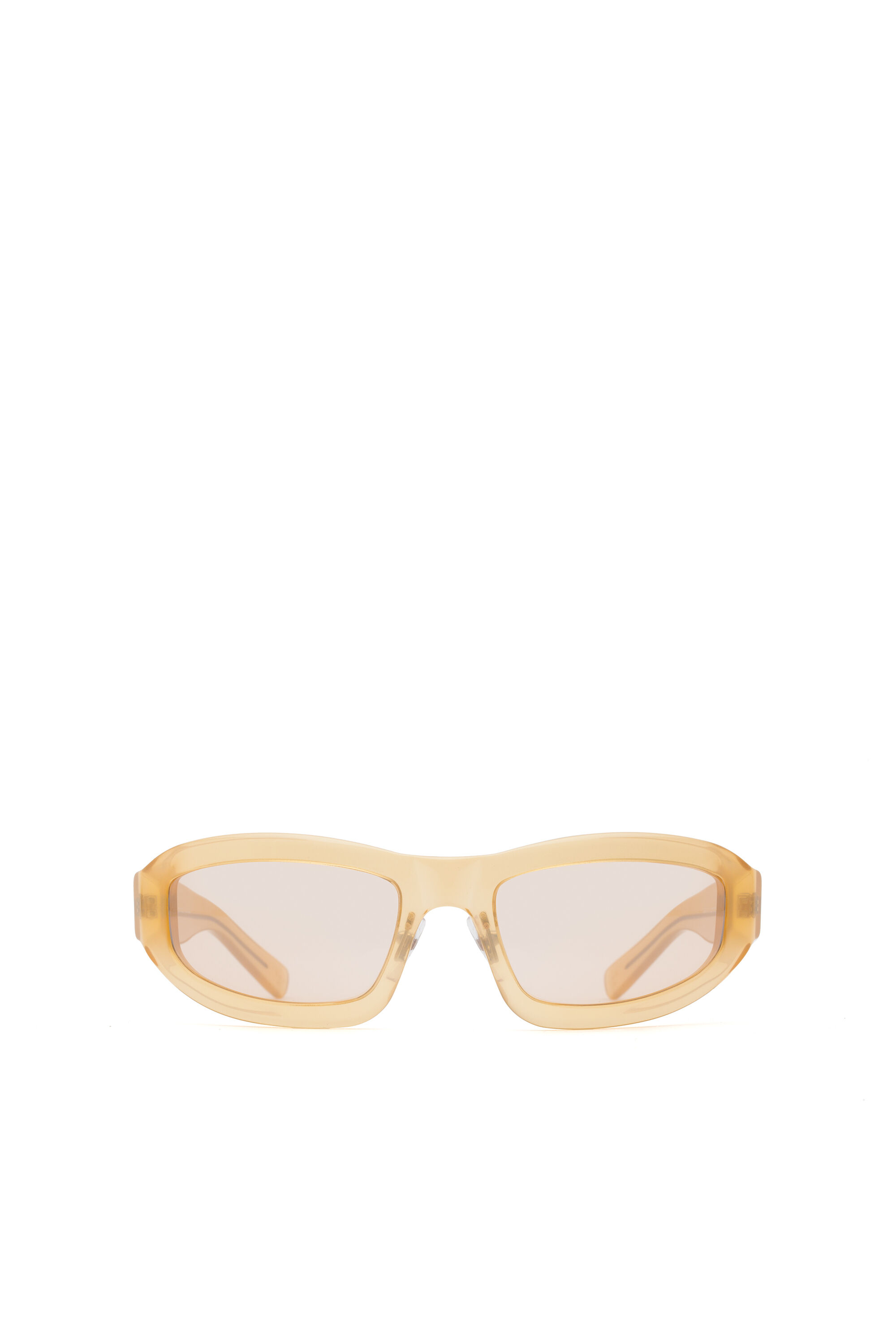 Diesel - DM0363, Unisex's Wraparound sports-aesthetics sunglasses in ヌードカラー - 1