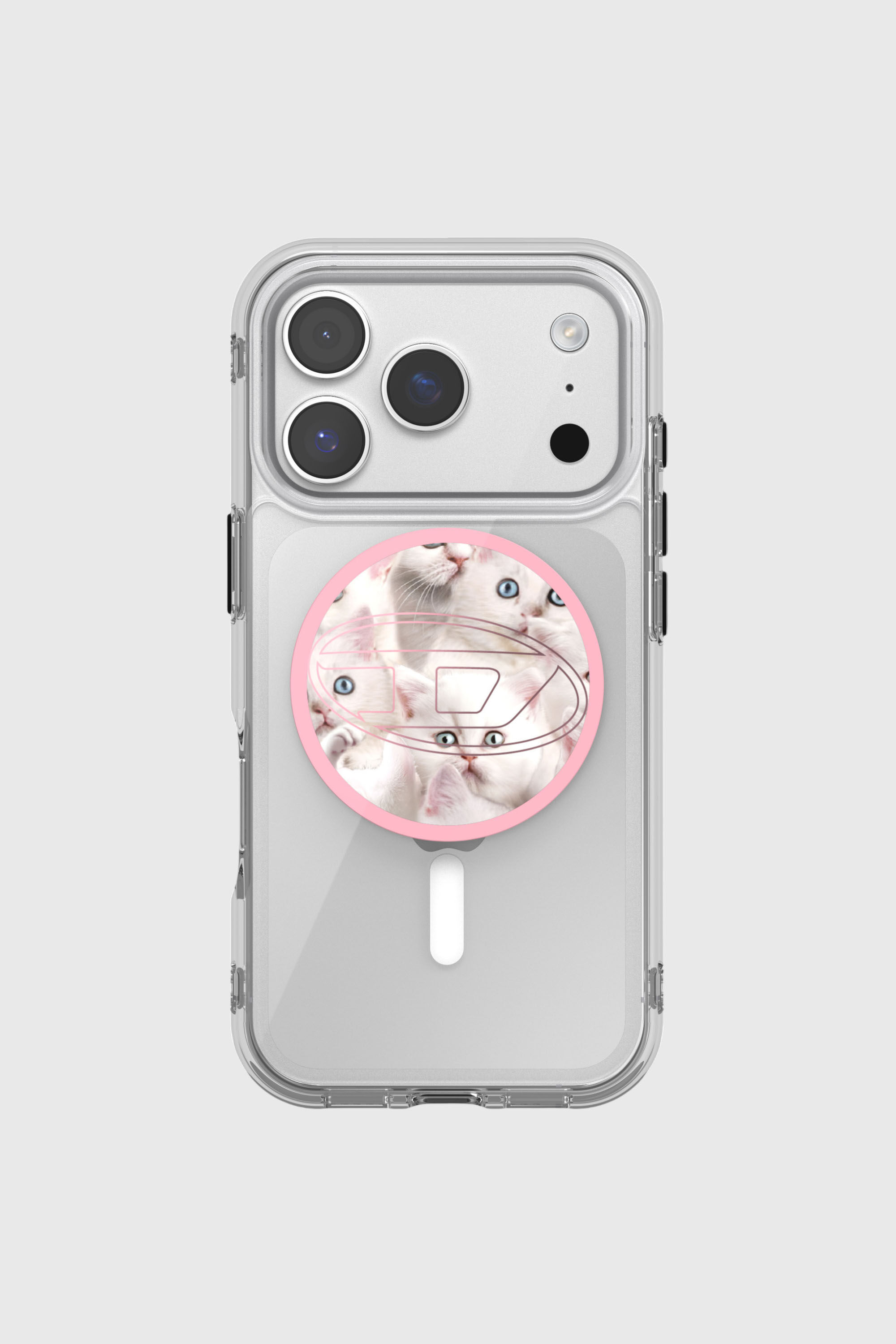 Diesel - 60452  GRIP CASE, Unisex's UNIVERSAL in ピンク / ホワイト - 2