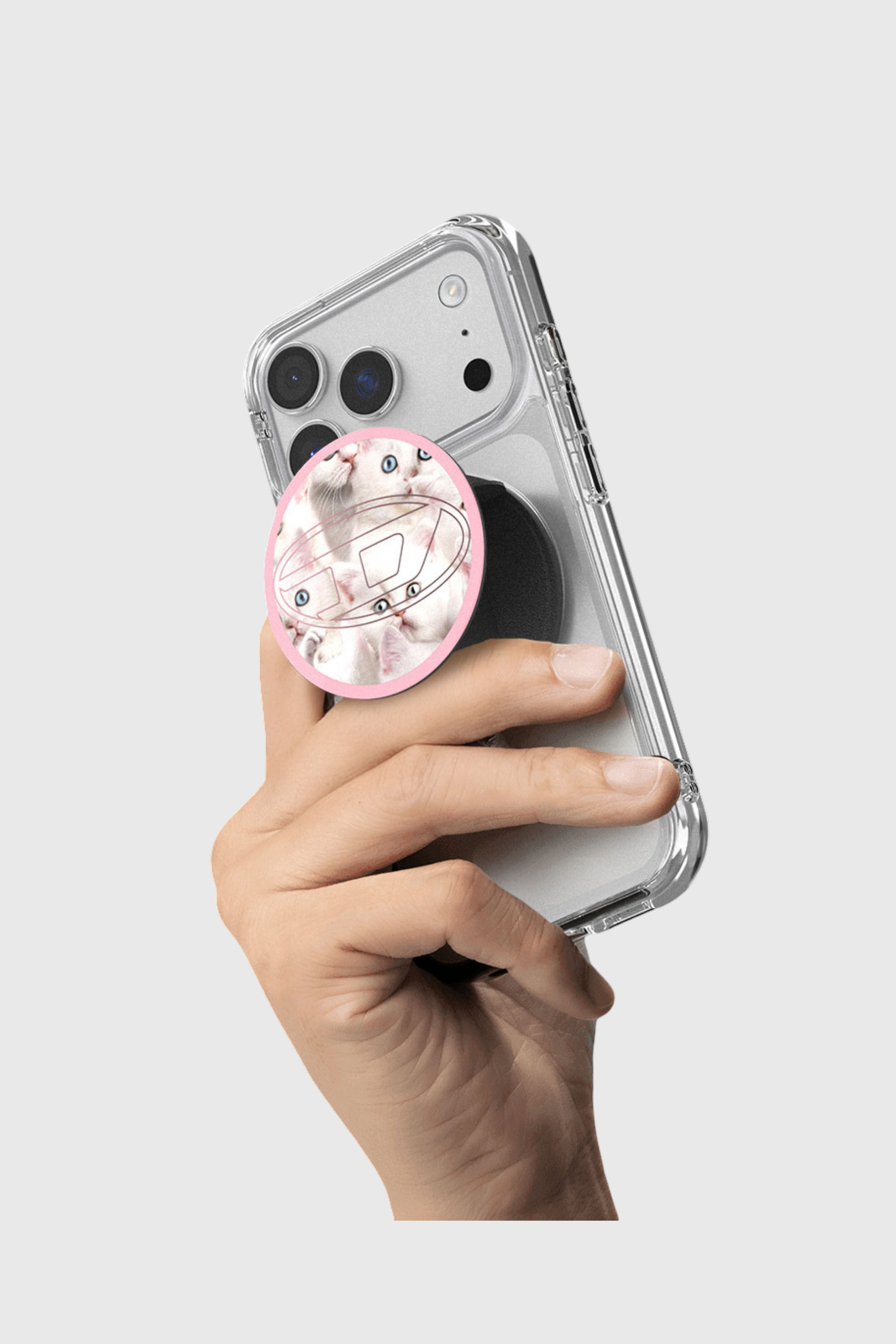60452 GRIP CASE UNIVERSAL｜ピンク｜ウィメンズ｜DIESEL