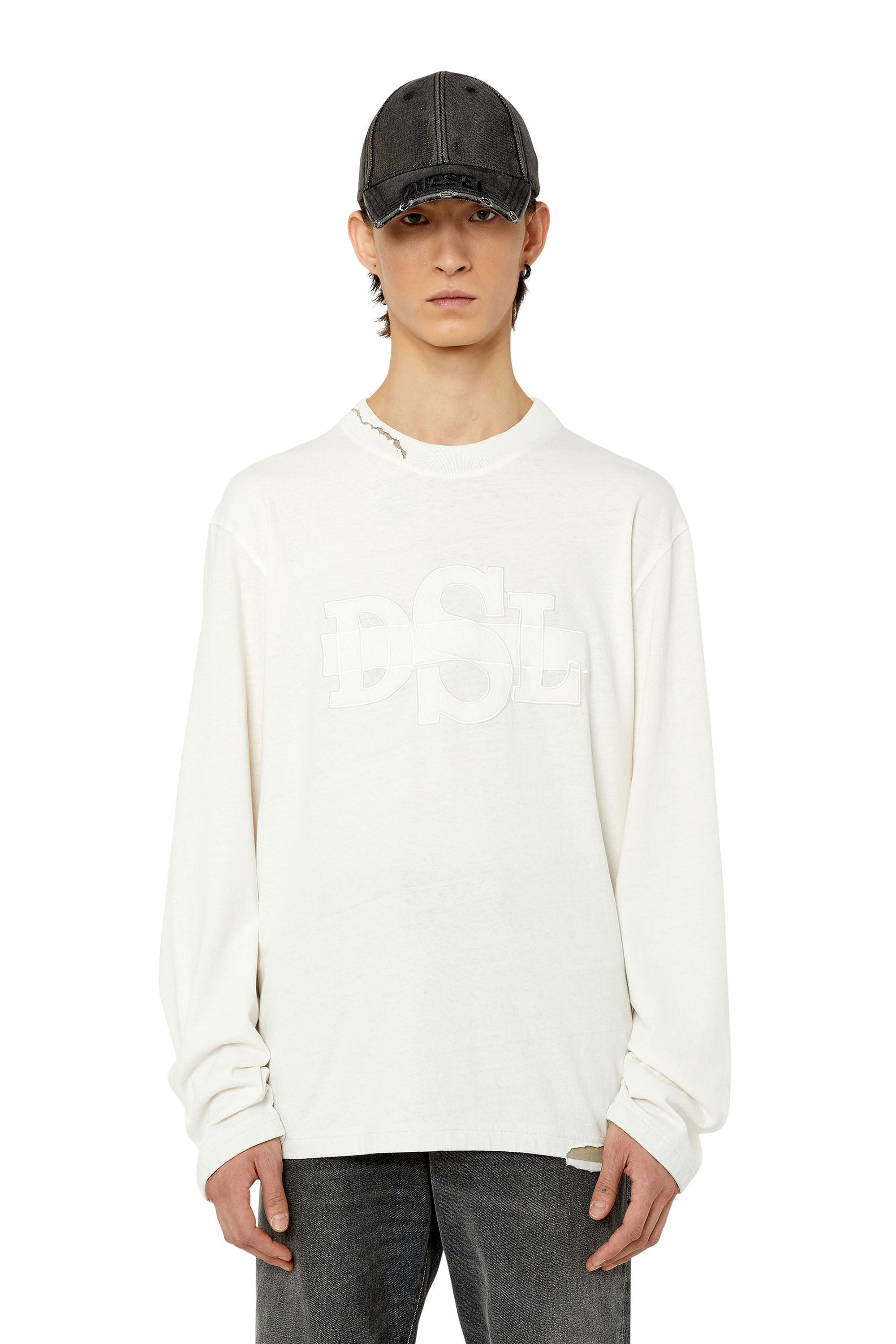 T-CROT （MEN）: オーバーサイズロングTシャツ｜ディーゼル（DIESEL）公式オンラインストア