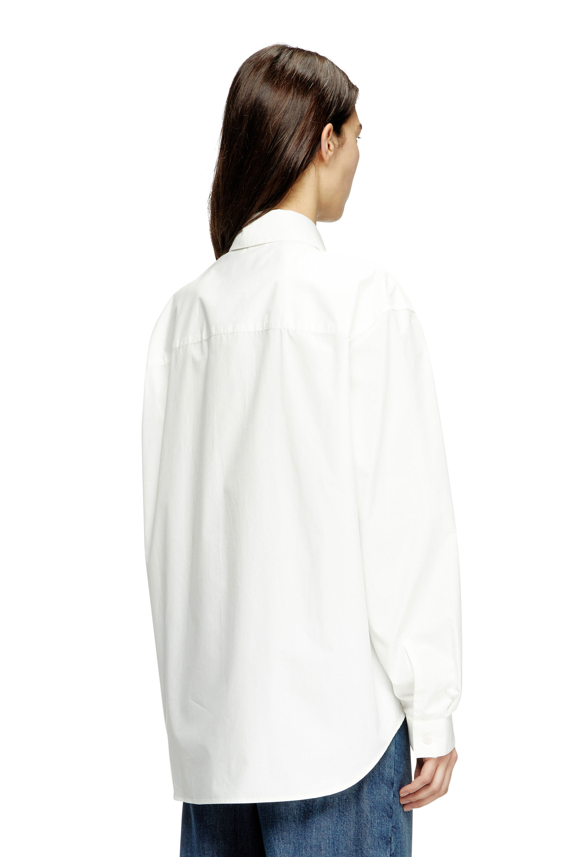 Diesel - S-SIMPLY-C-WN-R1, Female's シャツ in ホワイト - 4