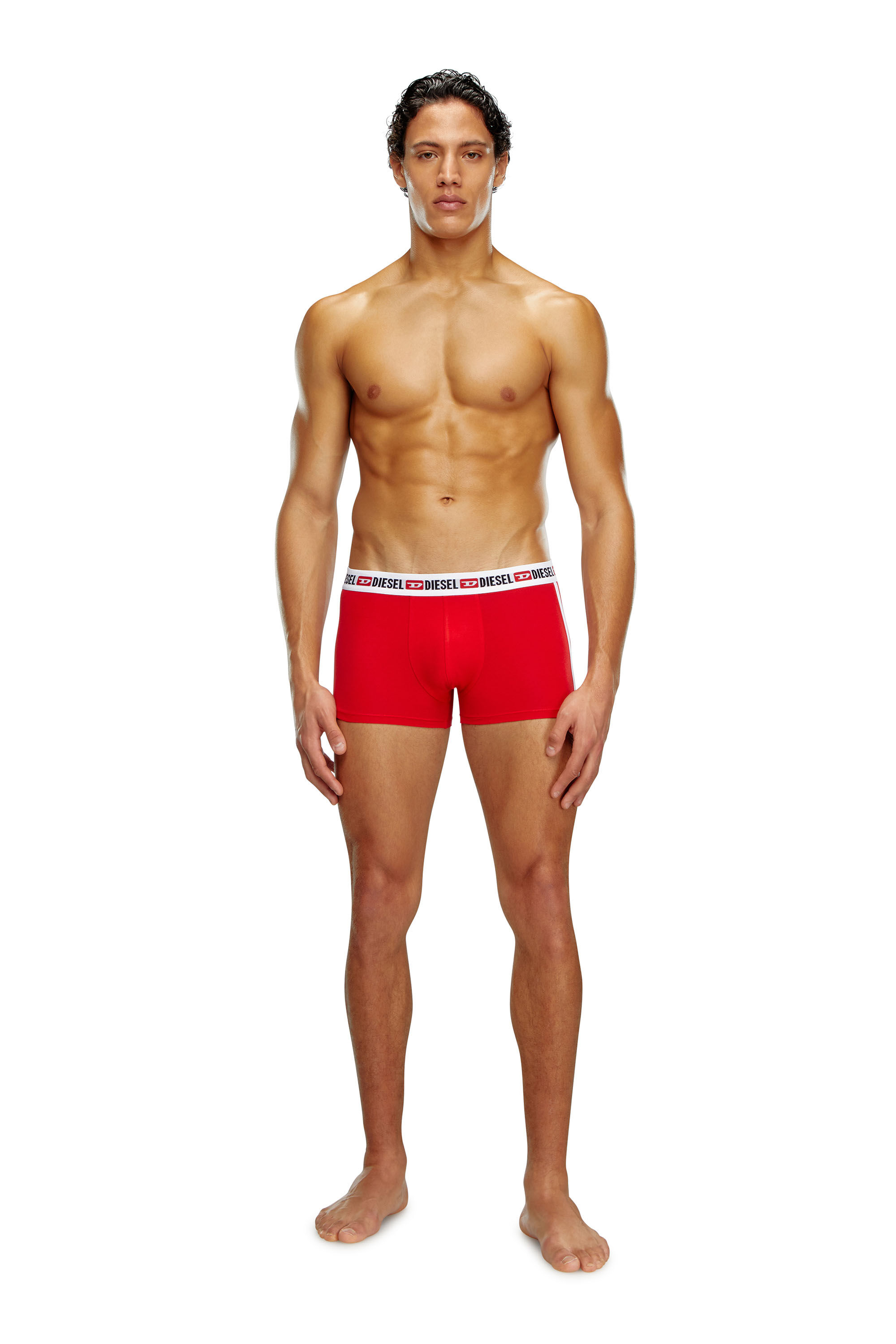 Diesel - UMBX-SHAWNTWOPACK BOXERS, ブルー/レッド - Image 2