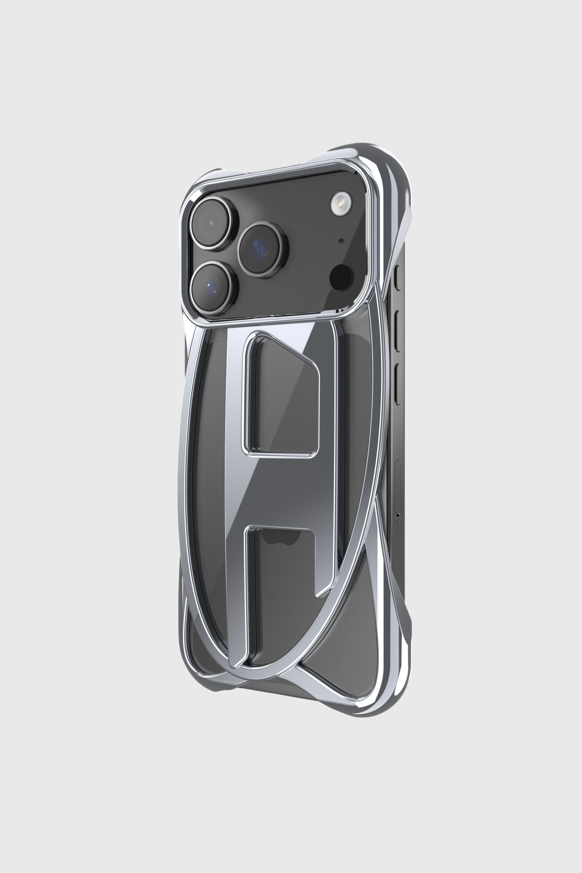 60445 D FRAME CASE IPHONE 17 PRO｜グレー｜ウィメンズ｜DIESEL