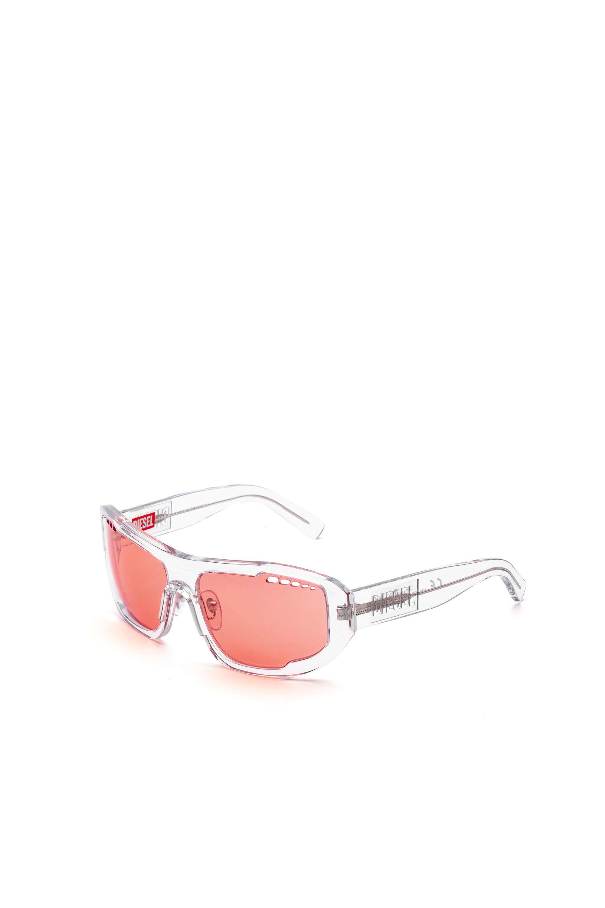 Diesel - DM0368, Unisex's サングラス in ホワイト - 2