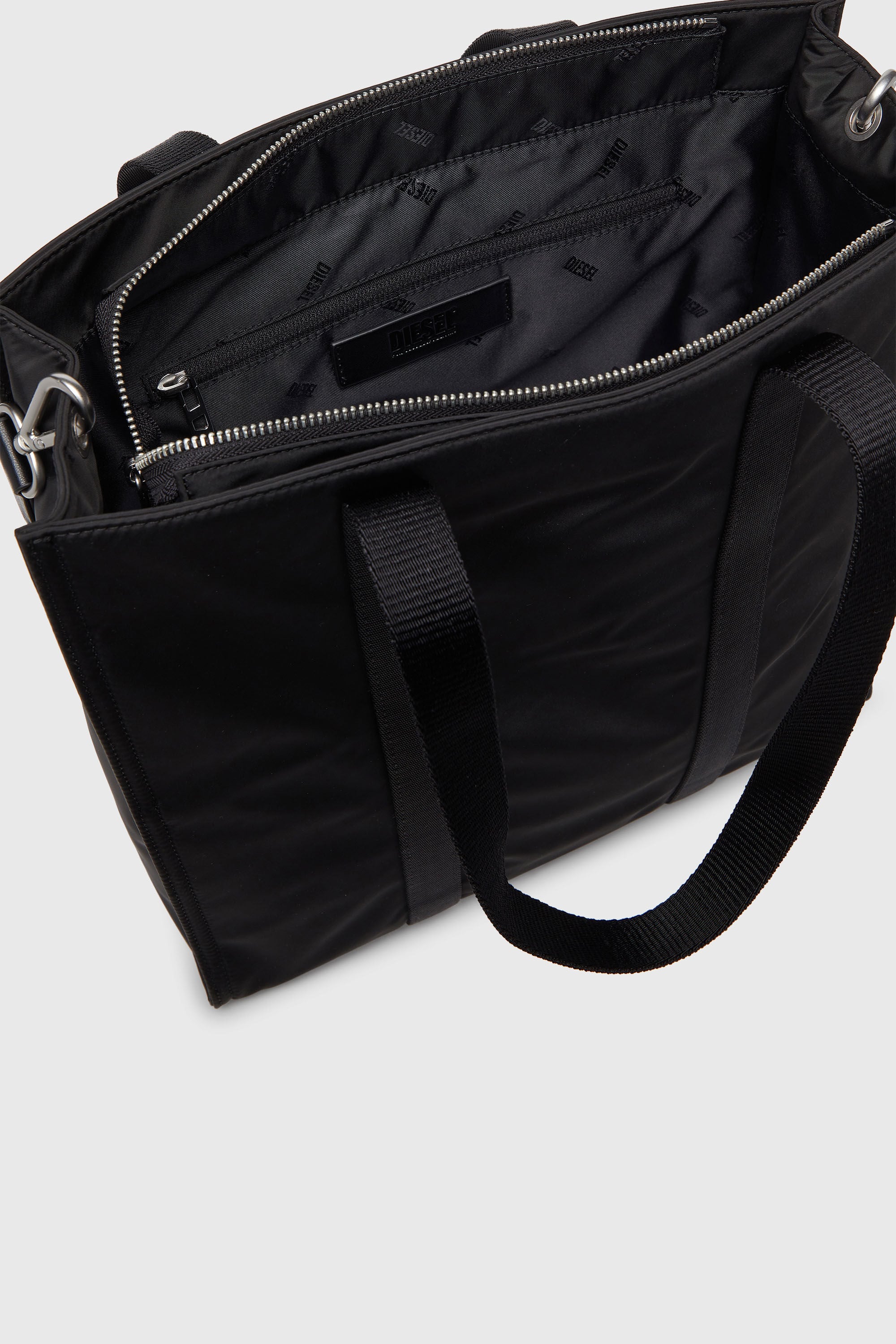 Diesel - MULTI-PKTS TOTE X, Unisex's トートバッグ in ブラック - 6