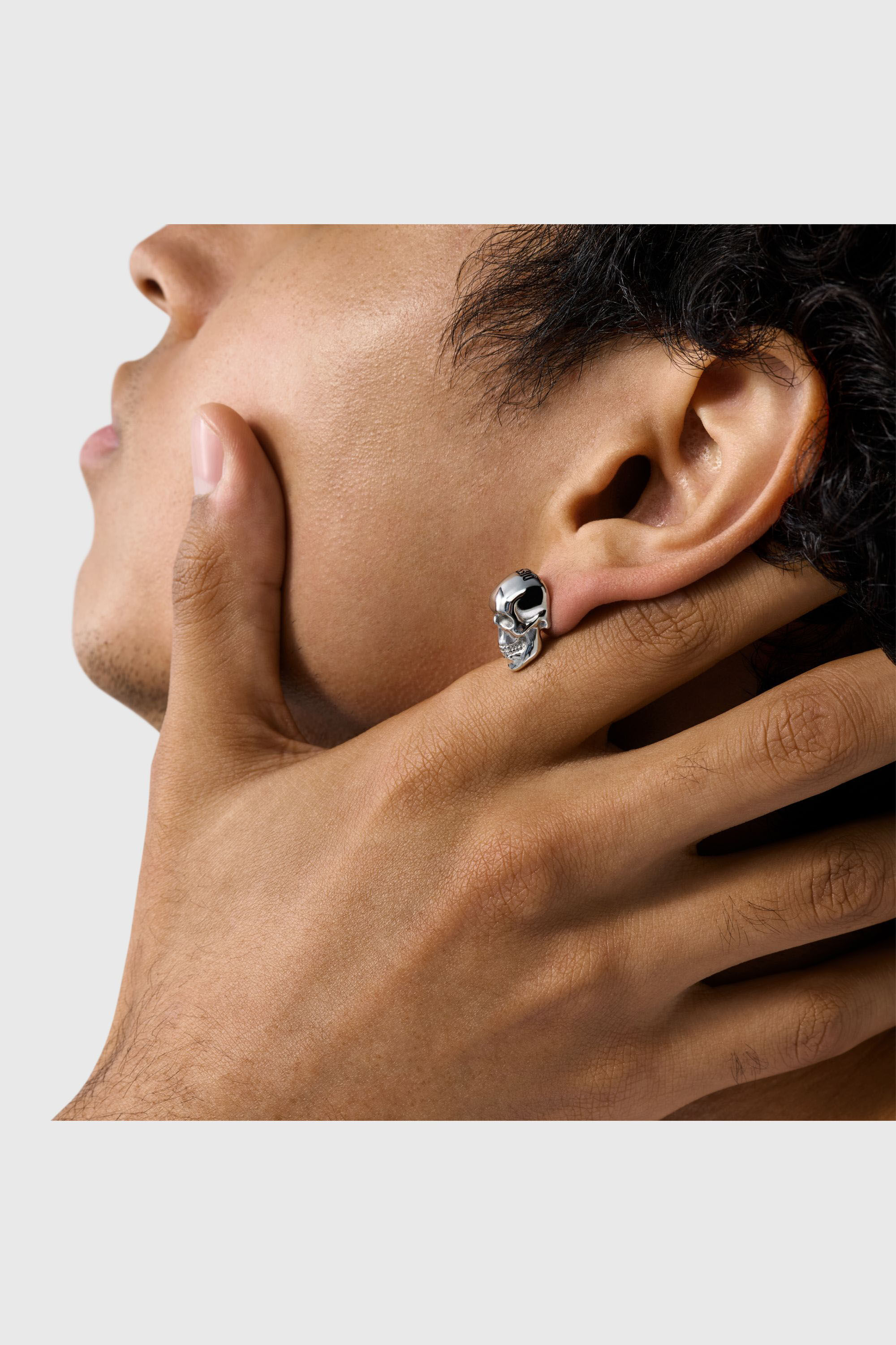 Diesel - DX1580040 JEWEL, Unisex's ピアス（片耳用） in シルバー - 4