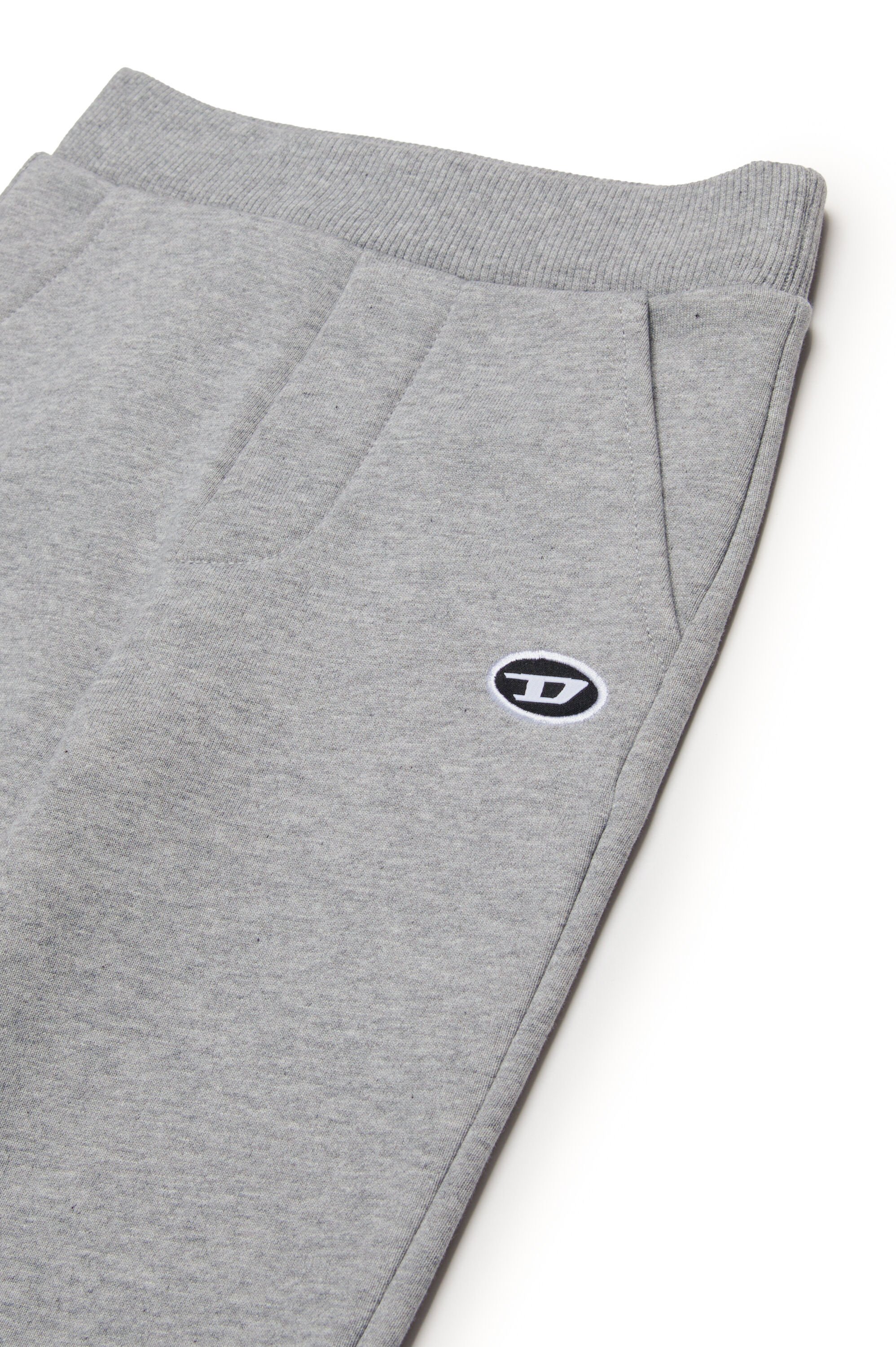 Diesel - PTARYDOVALPJB, Male's Sweatpants with Oval D patch in グレー - 3