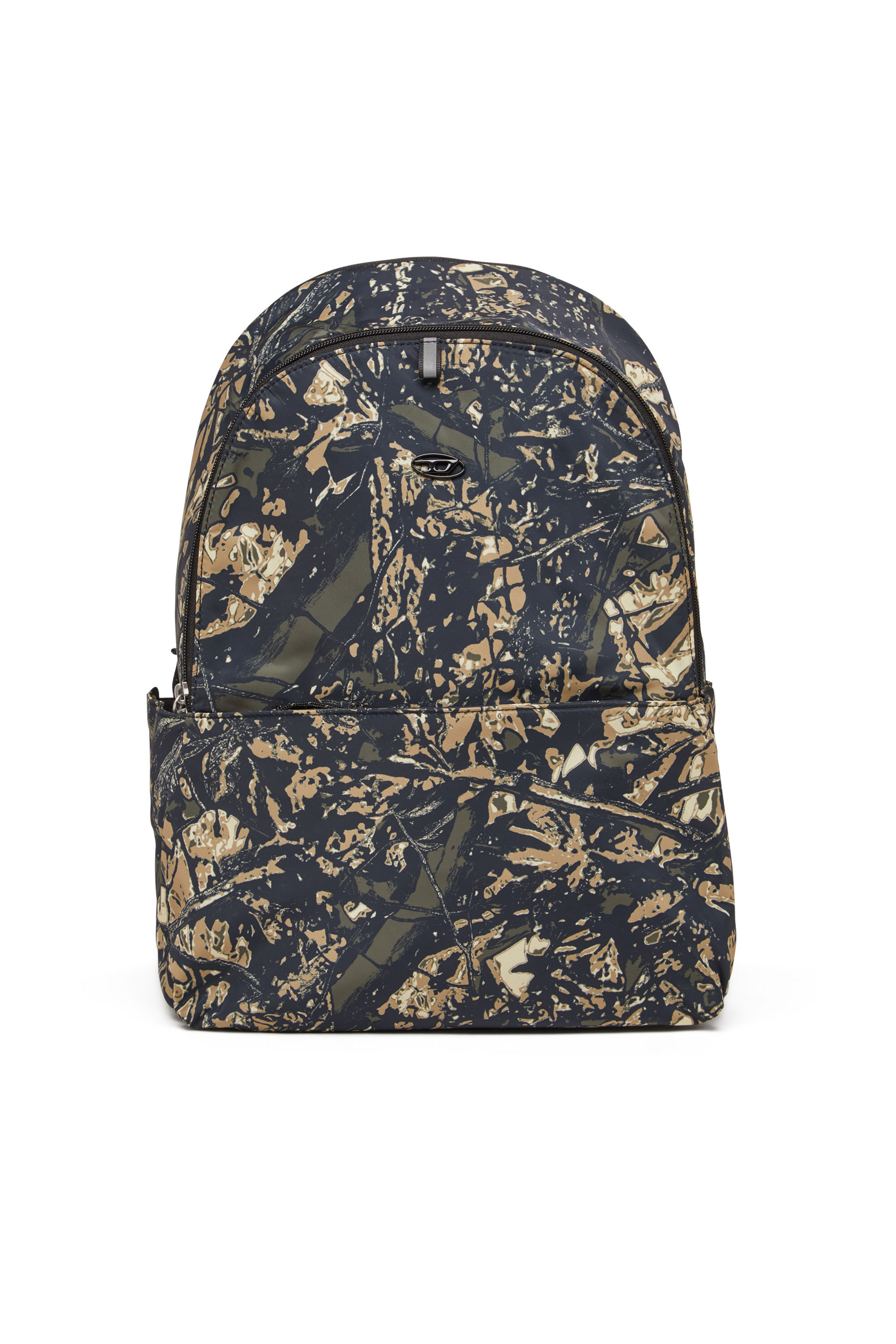 Diesel - D-PACK BACKPACK X, Male's D-Pack-Backpack in camo-print fabric in ミリタリーグリーン - 2