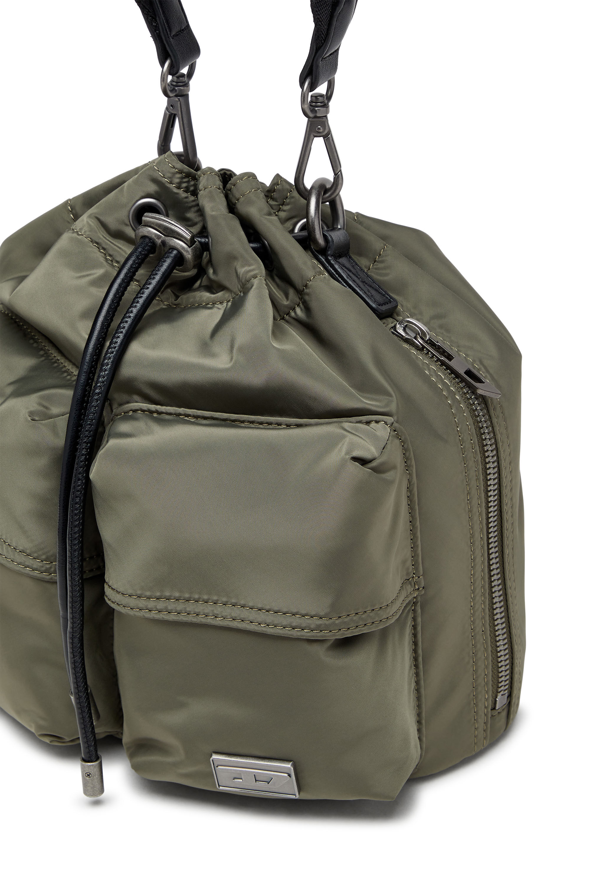 MULTI-PKTS BUCKET X バケットバッグ｜グリーン｜ウィメンズ｜DIESEL