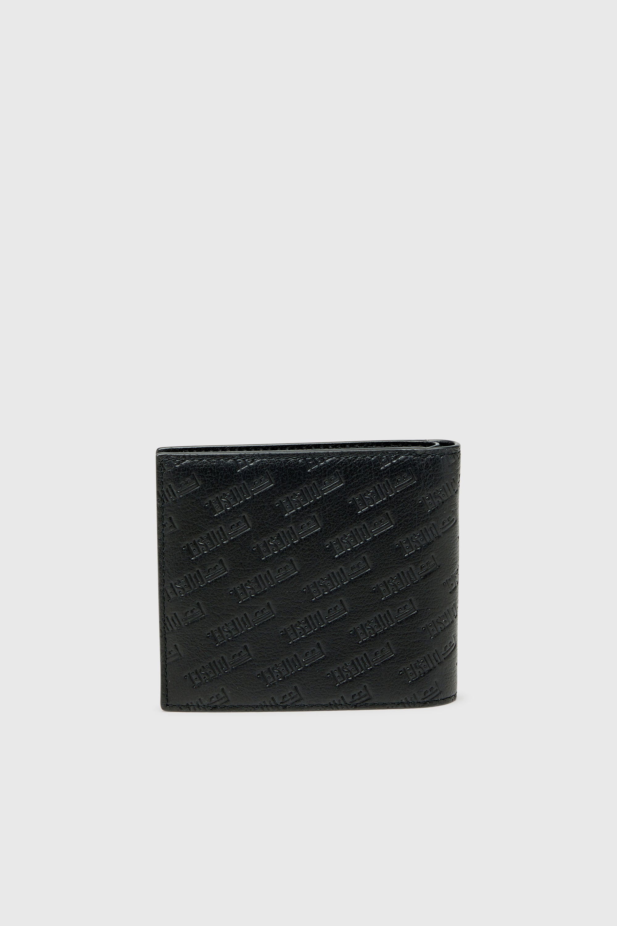 Diesel - MONOGRAM BI-FOLD COIN S 3D, Male's 二つ折りウォレット in ブラック - 2