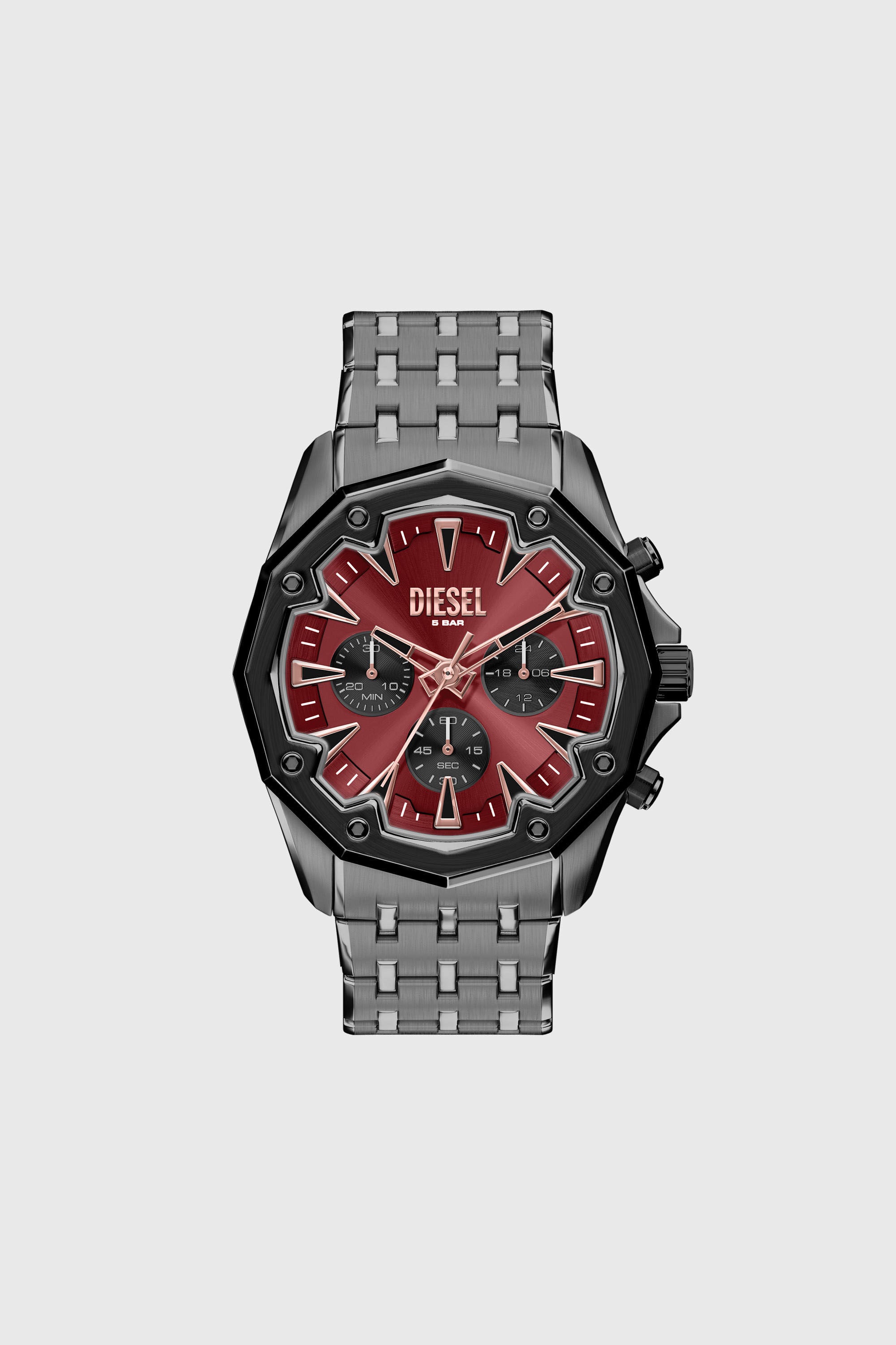 Diesel - DZ4715 WATCH, Male's 時計 in ダークグレー - 1
