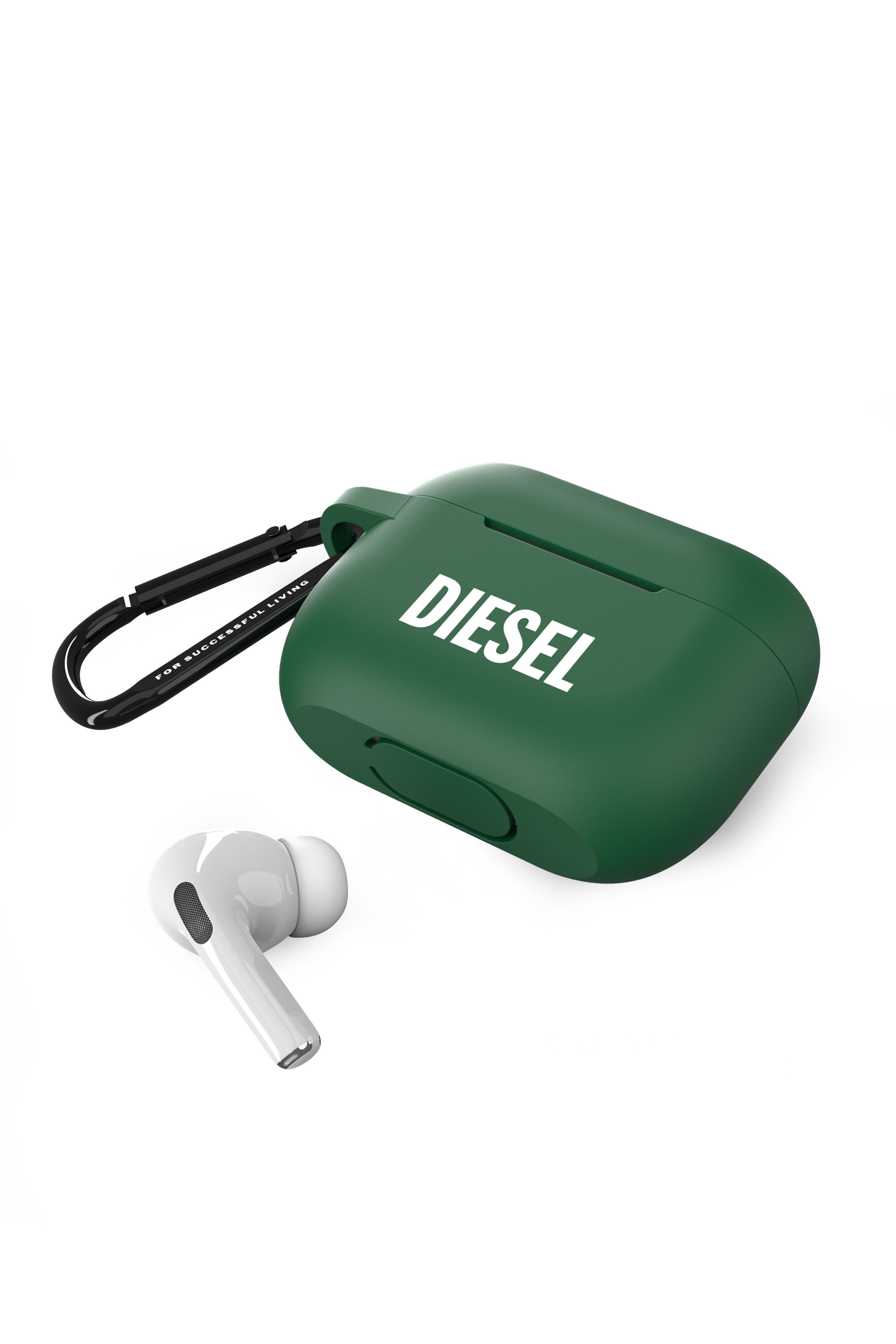 Diesel - 49671 MOULDED CASE, Unisex's AIRPODS PRO ケース in グリーン - 4