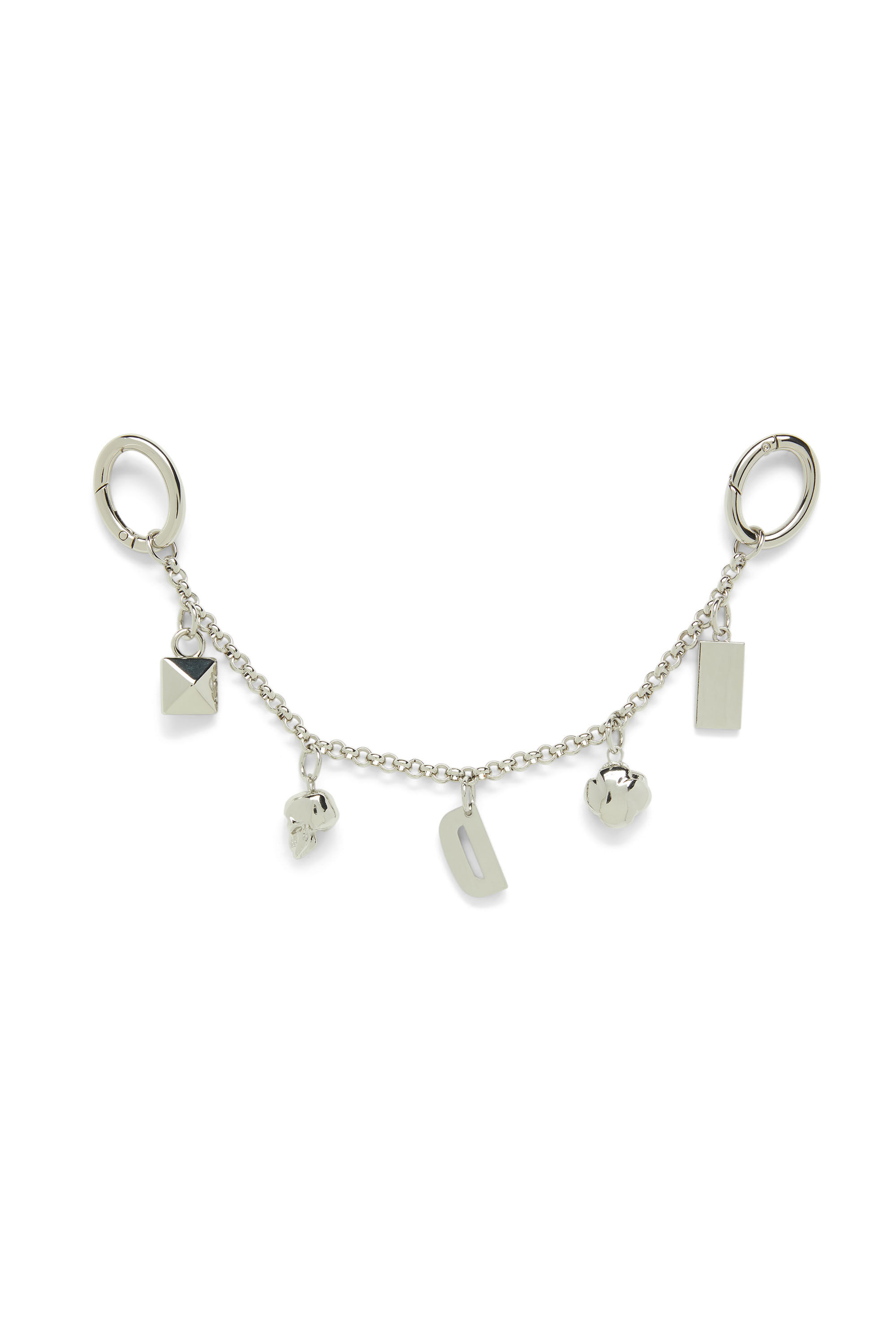 Diesel - CHAIN-D II S, Female's チェーンチャーム in シルバー - 2