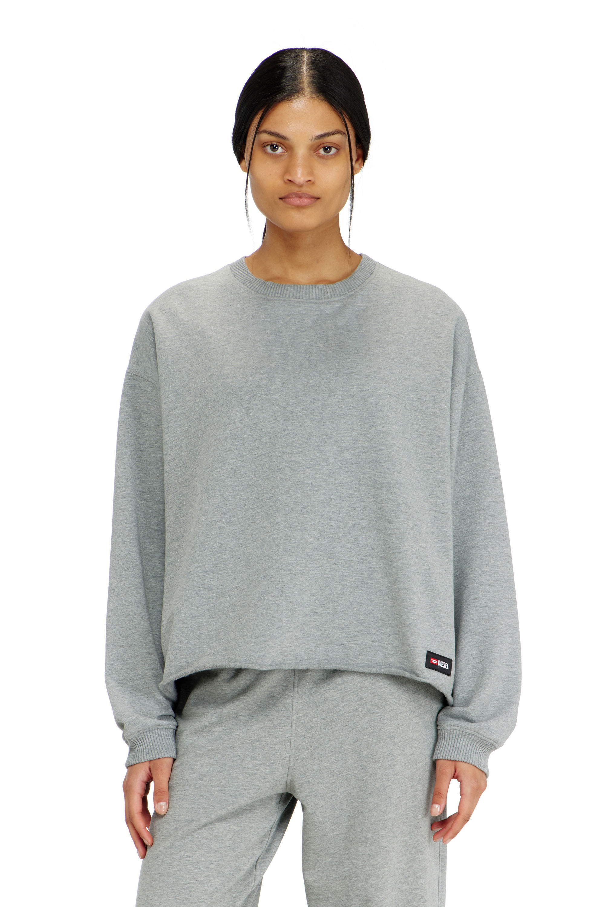 Diesel - PATRICIA-D-CORE, Female's プルオーバースウェット in グレー - 3