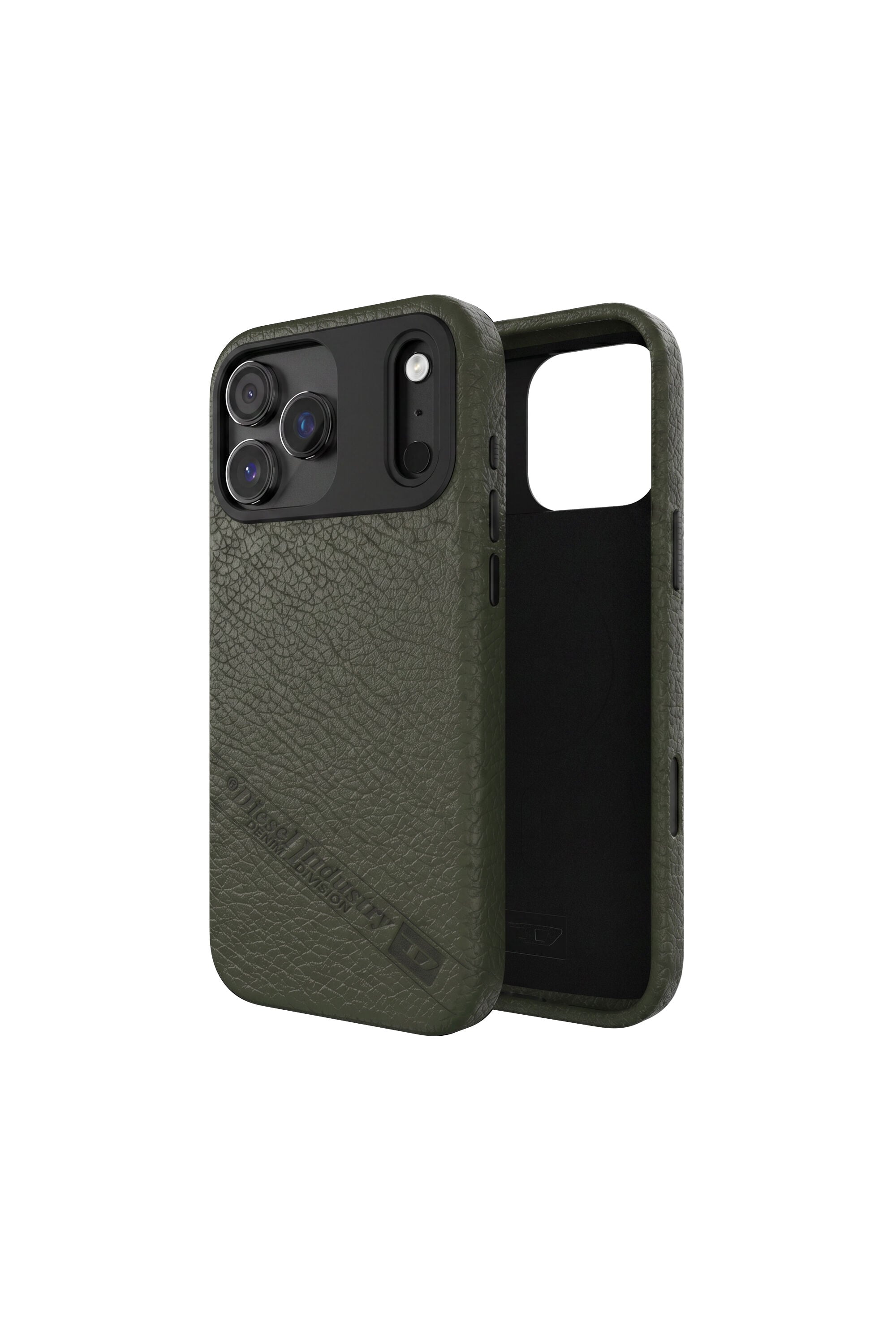 Diesel - 60648 MOULDED CASE, Unisex's Flag D case with MagSafe for iPhone 17 Pro Max in ダークグリーン - 1