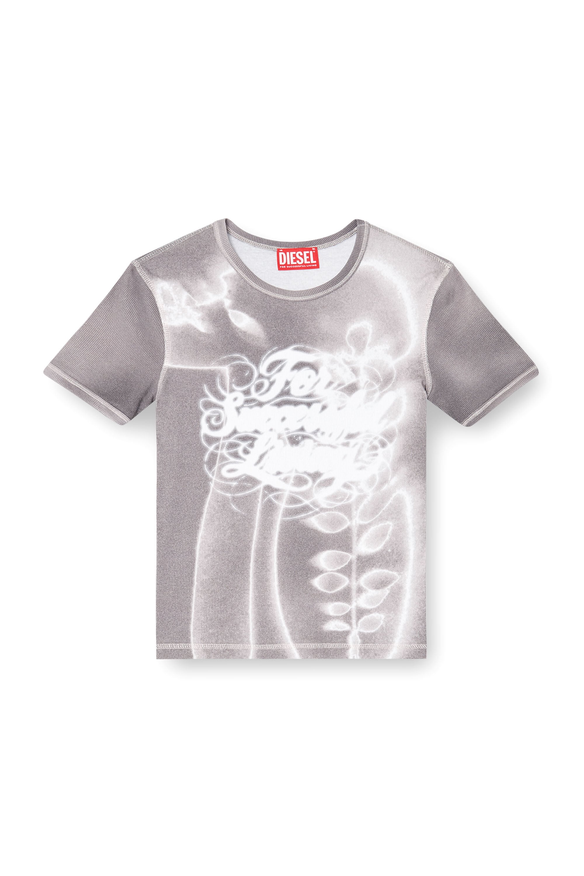 Diesel - T-ELE-LONG-AA4, Female's 半袖トップ in null - 2