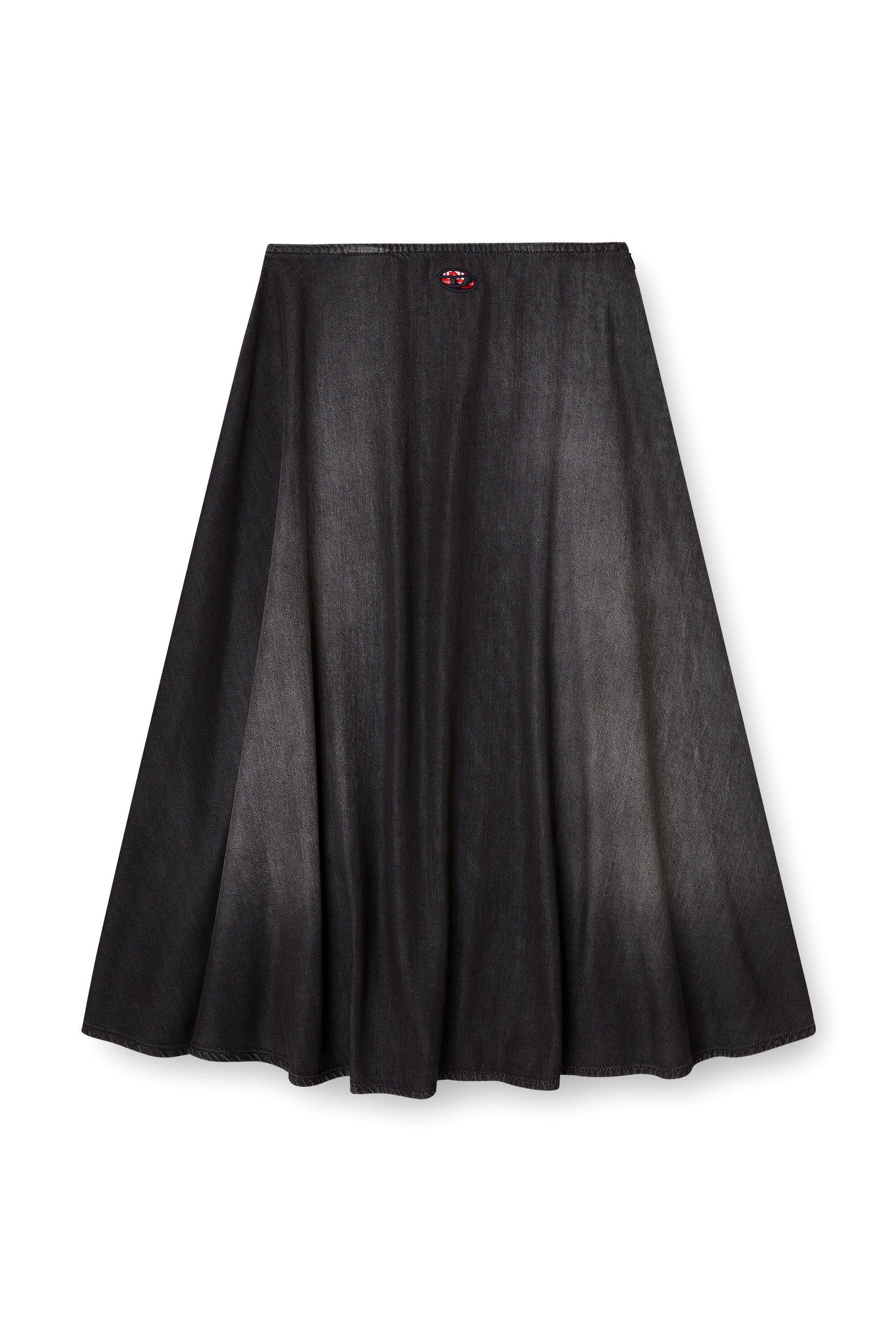 Diesel - DE-ANNIE-S3, Female's デニムスカート in ブラック - 2