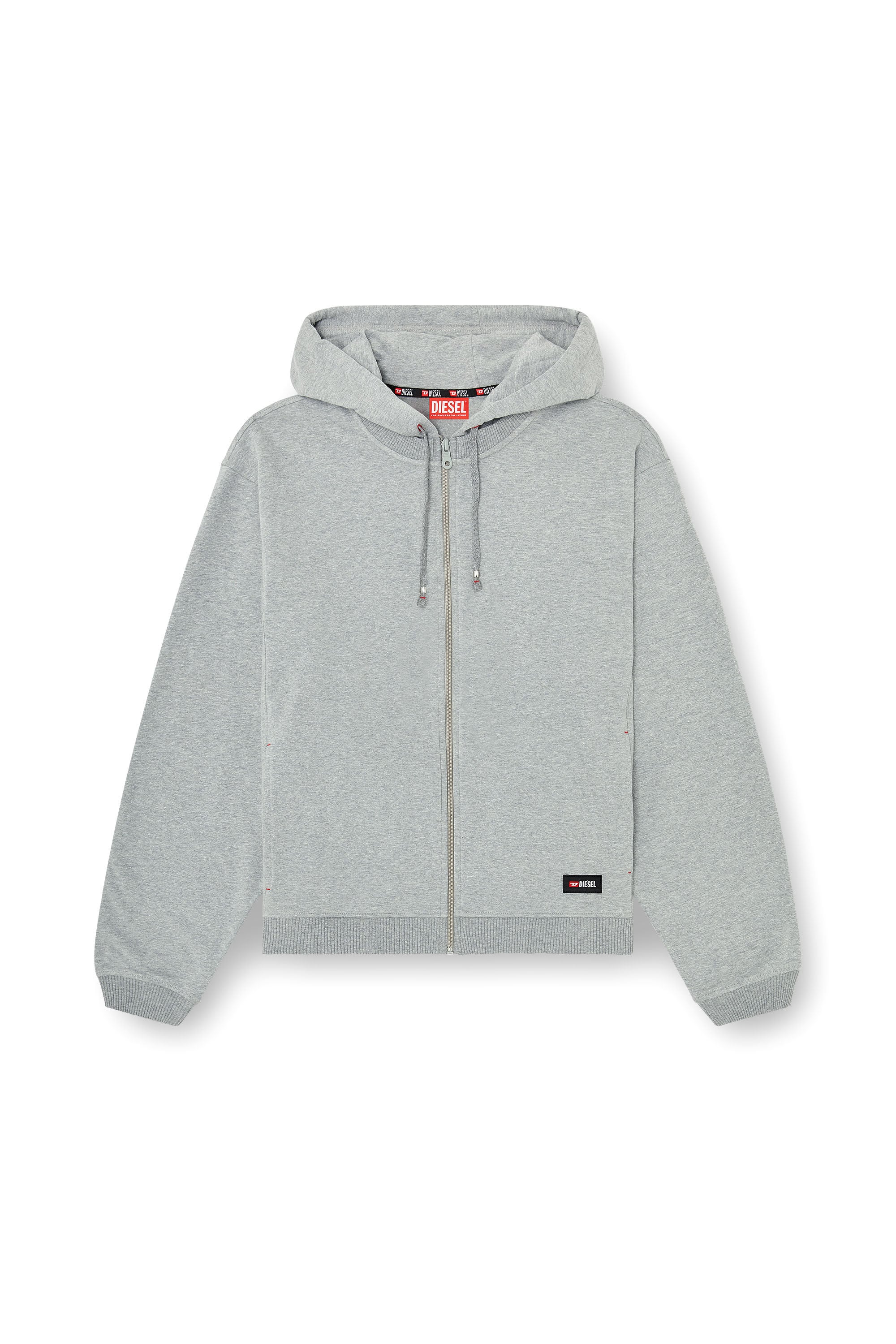 Diesel - JOY-D-CORE, Male's ジップアップパーカー in グレー - 2