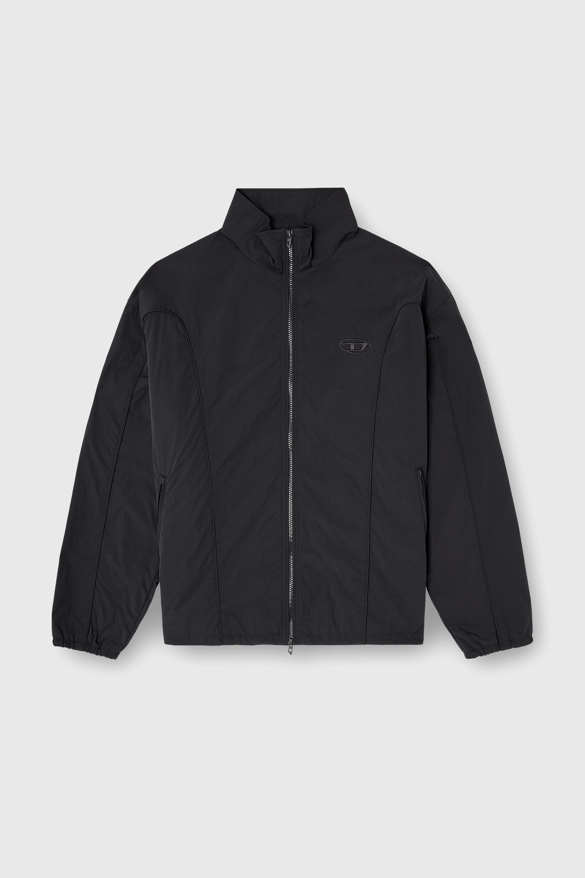 Diesel - J-FIVE-WRD-AKAD, Male's ウィンドブレーカー in ブラック - 2