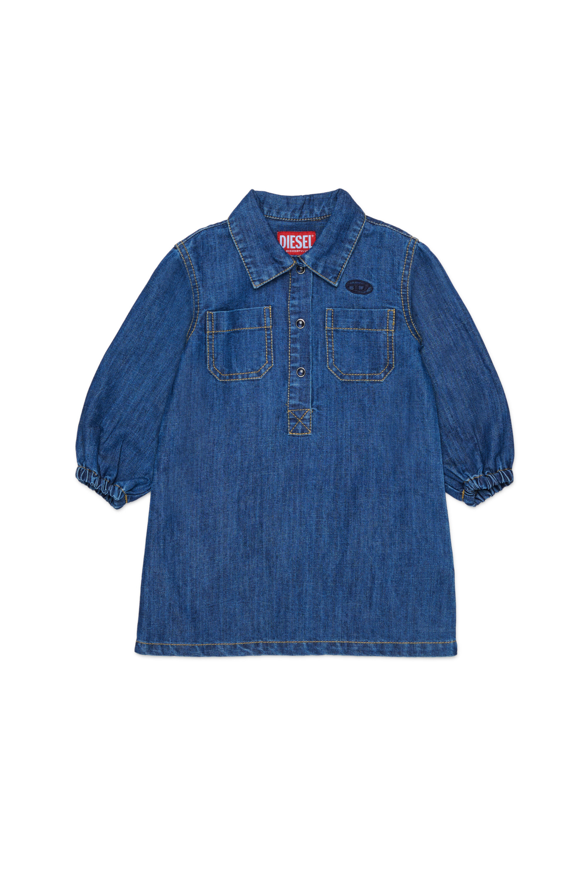 Diesel - DELBIB, Female's ワンピース in ミディアムブルー - 1